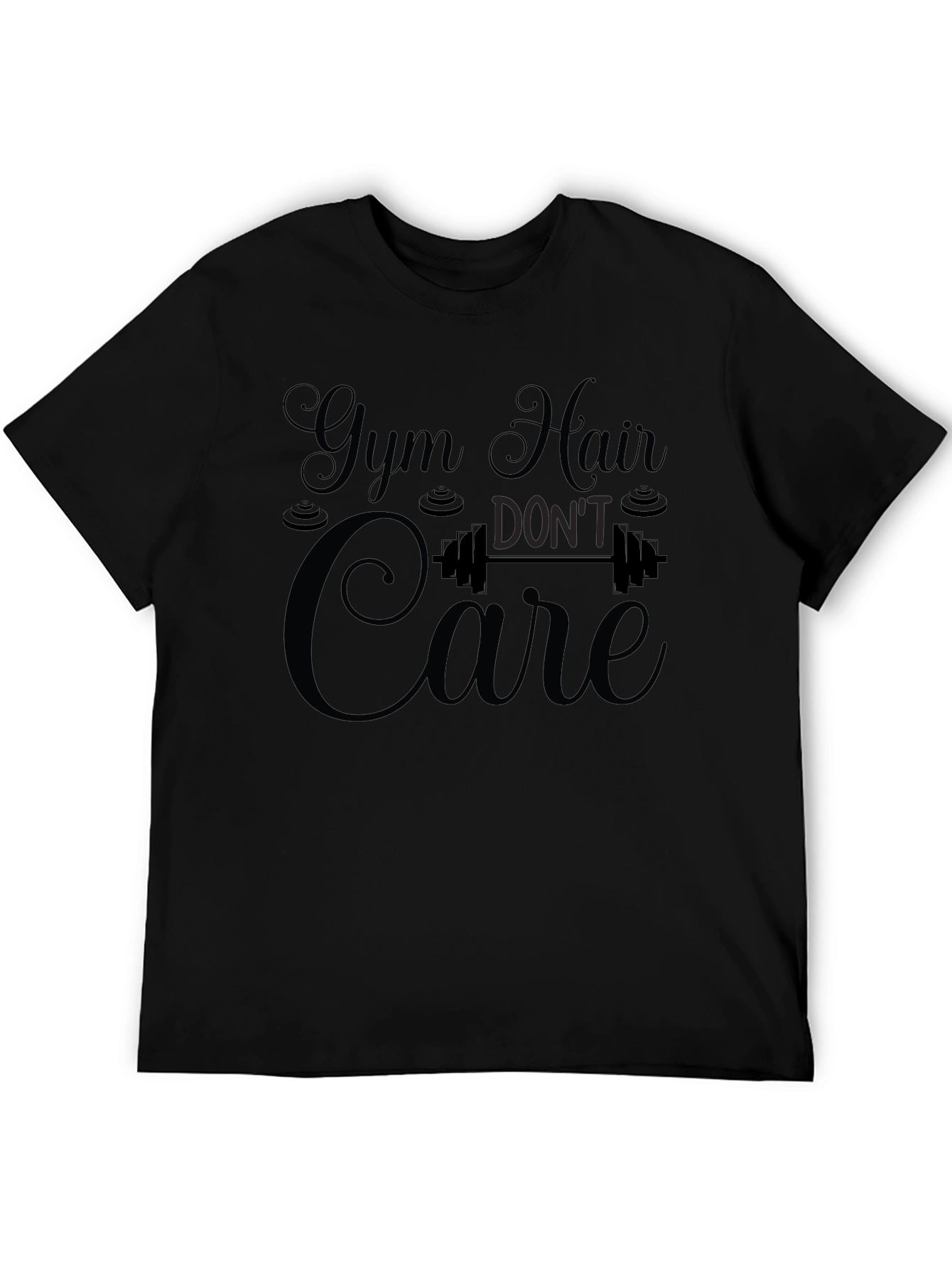 Gym Hair Dont Care Graphic Tee