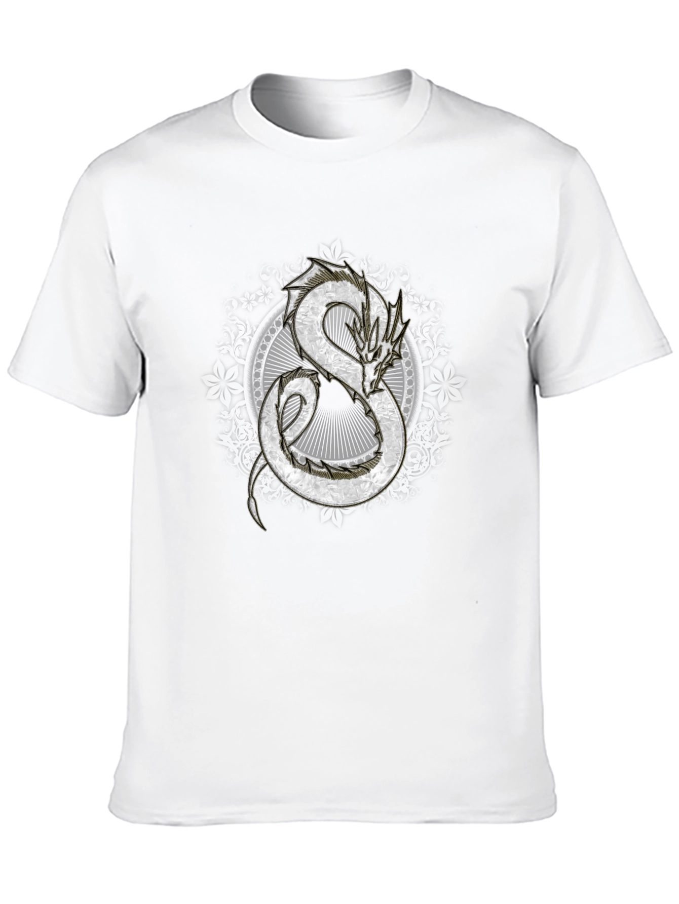 Dragon Graphic Black T-Shirt - Fantasy Inspired