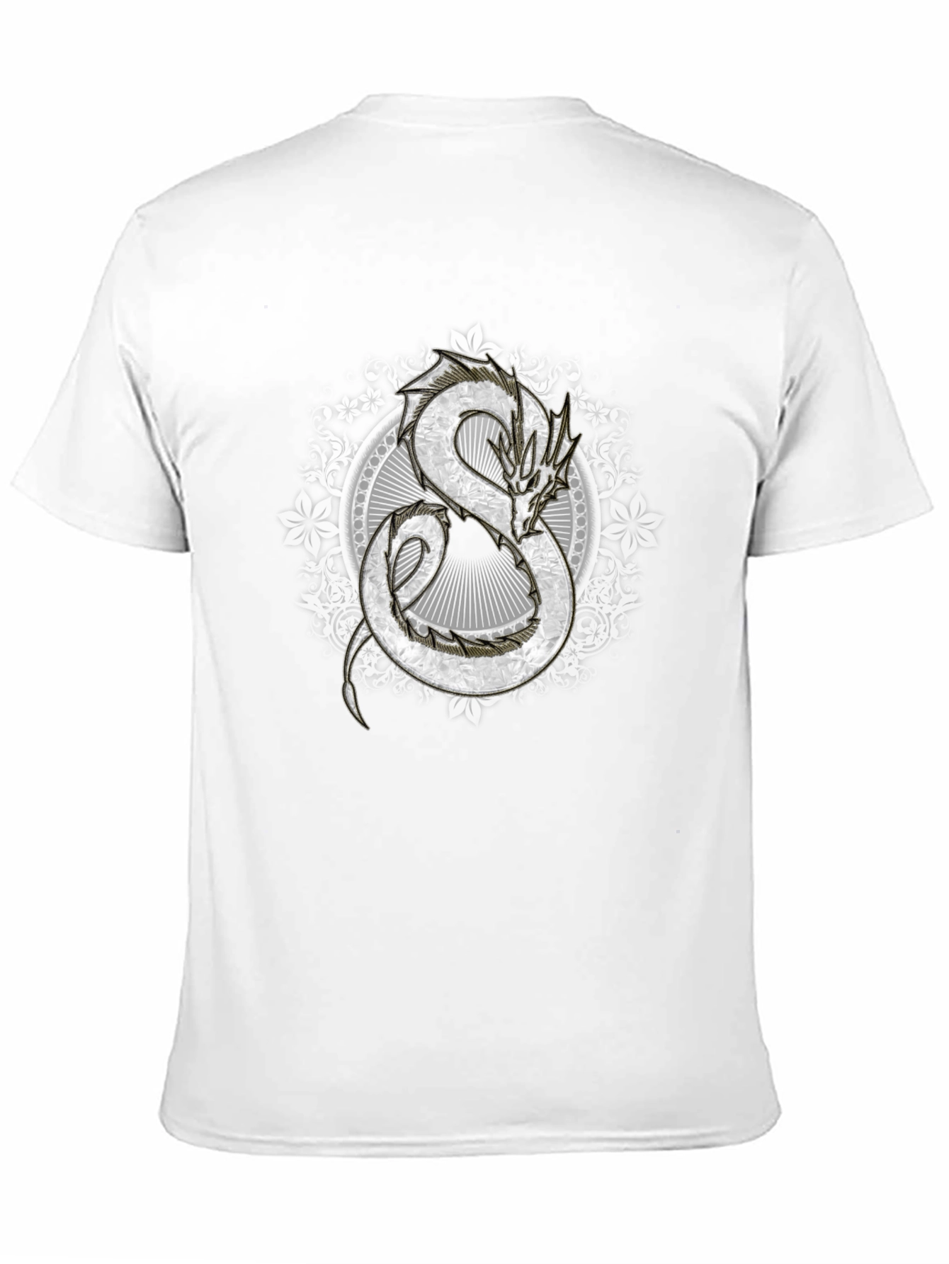 Dragon Graphic Black T-Shirt - Fantasy Inspired