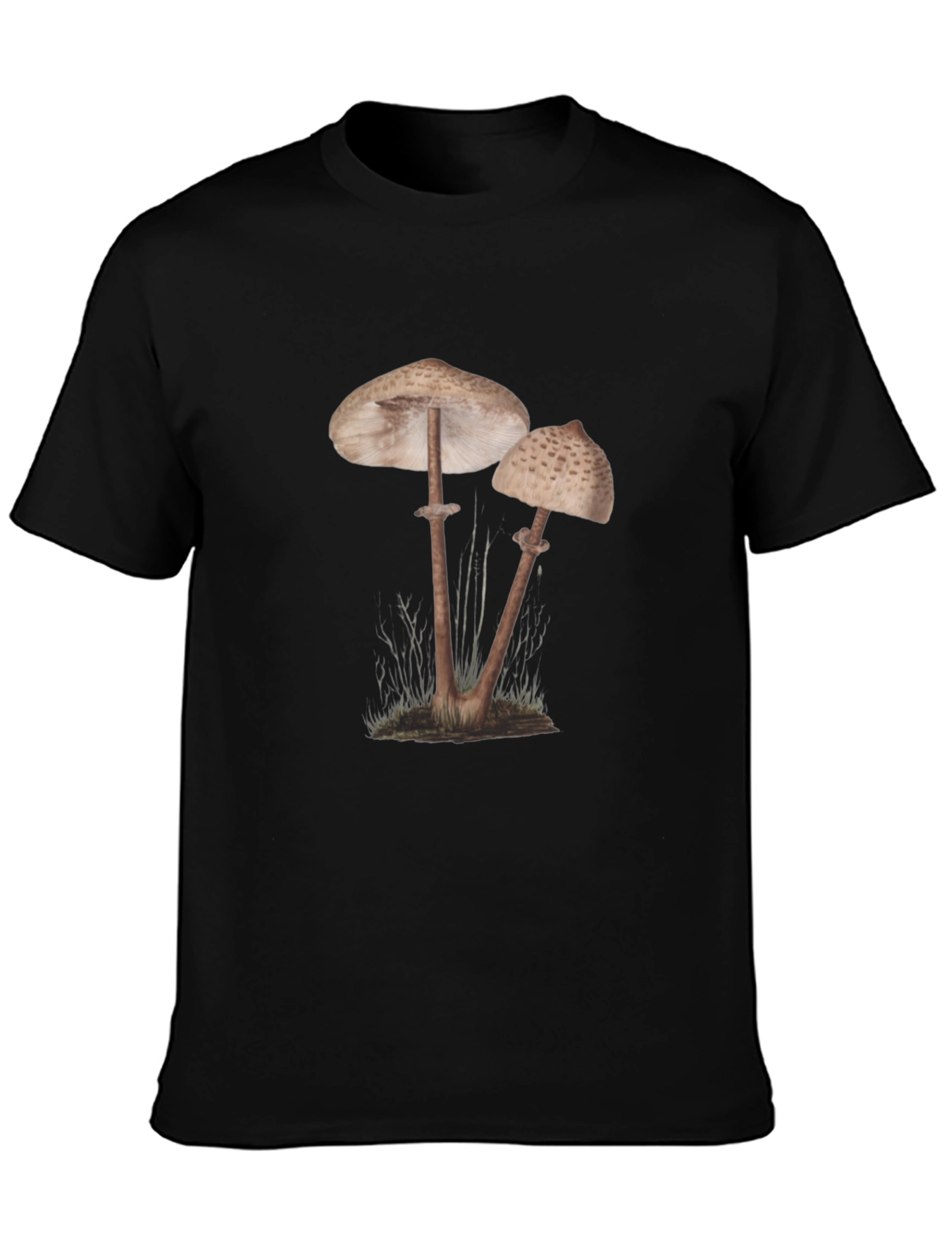 Mushroom Graphic T-Shirt - Unique Nature Tee