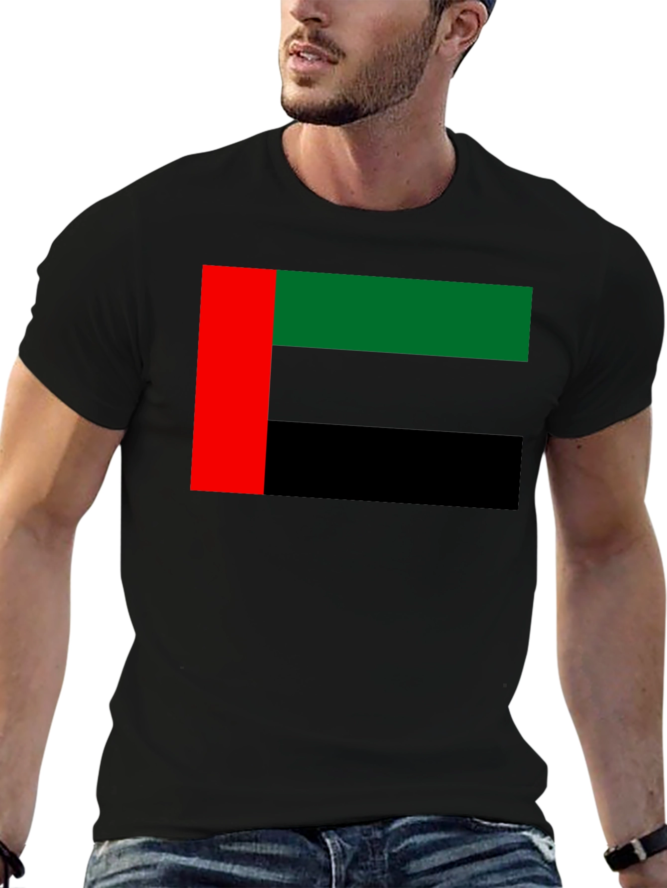 UAE Flag Graphic T-Shirt - United Arab Emirates Pride
