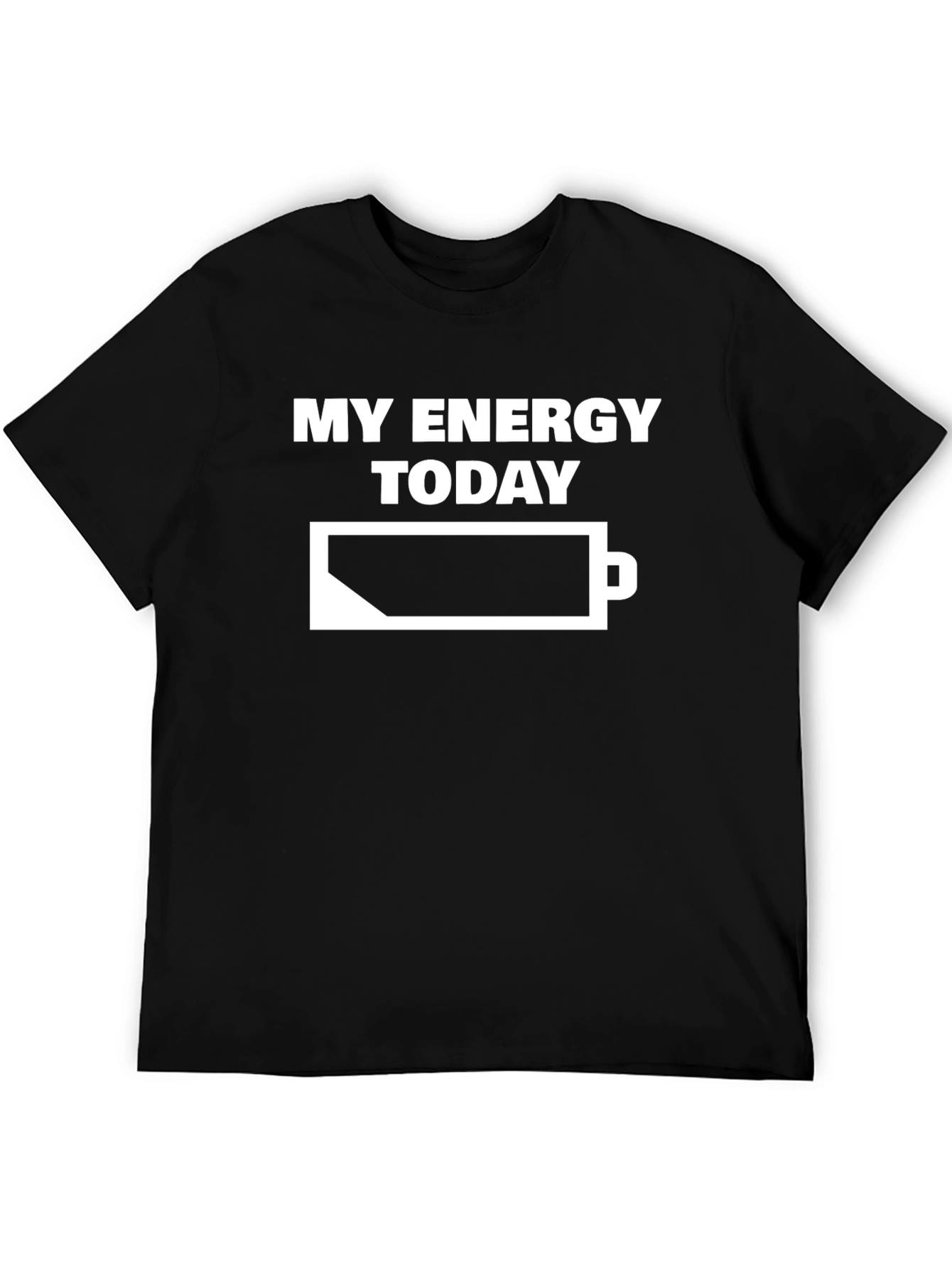 Low Energy Black T-Shirt