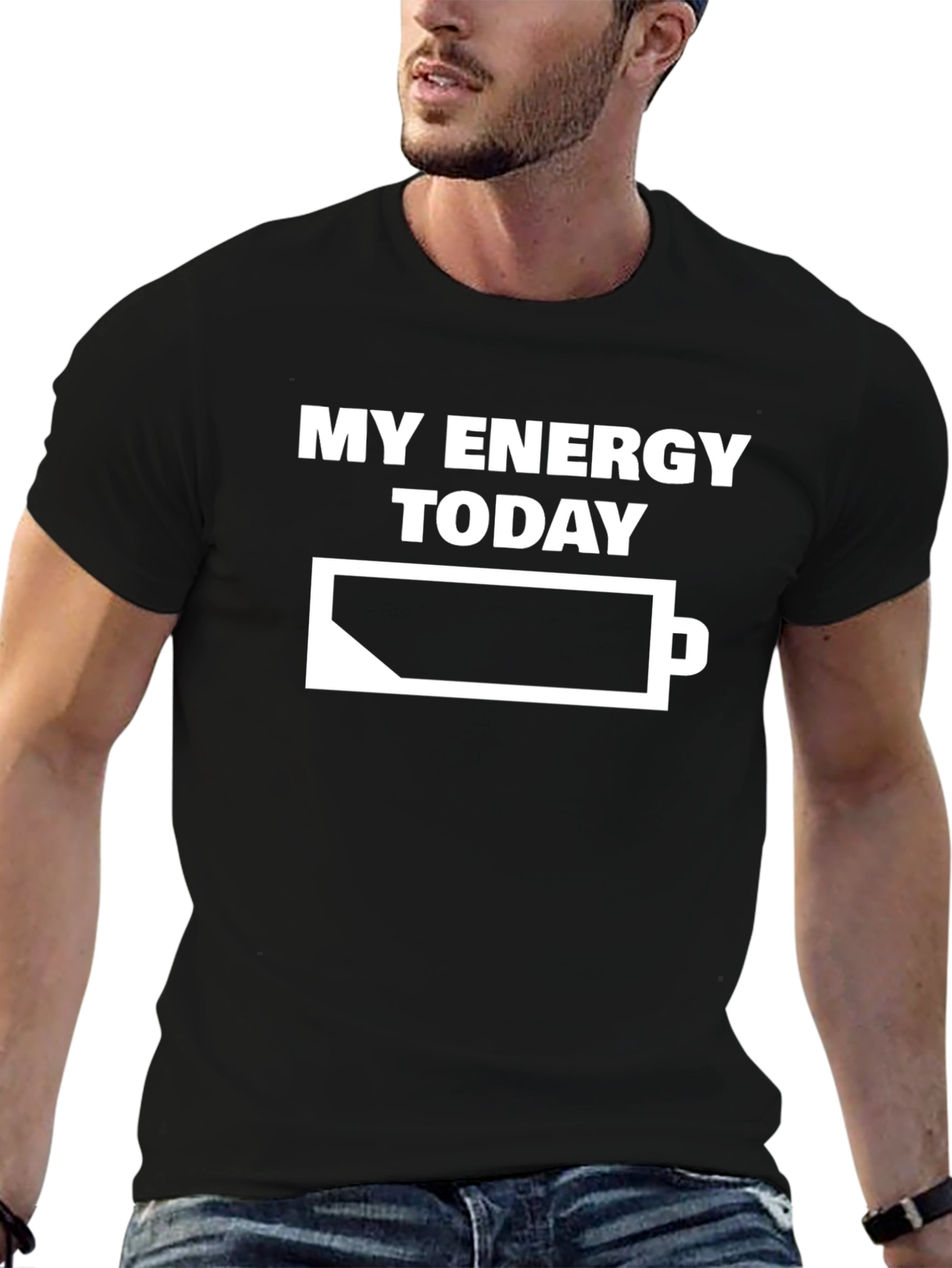 Low Energy Black T-Shirt