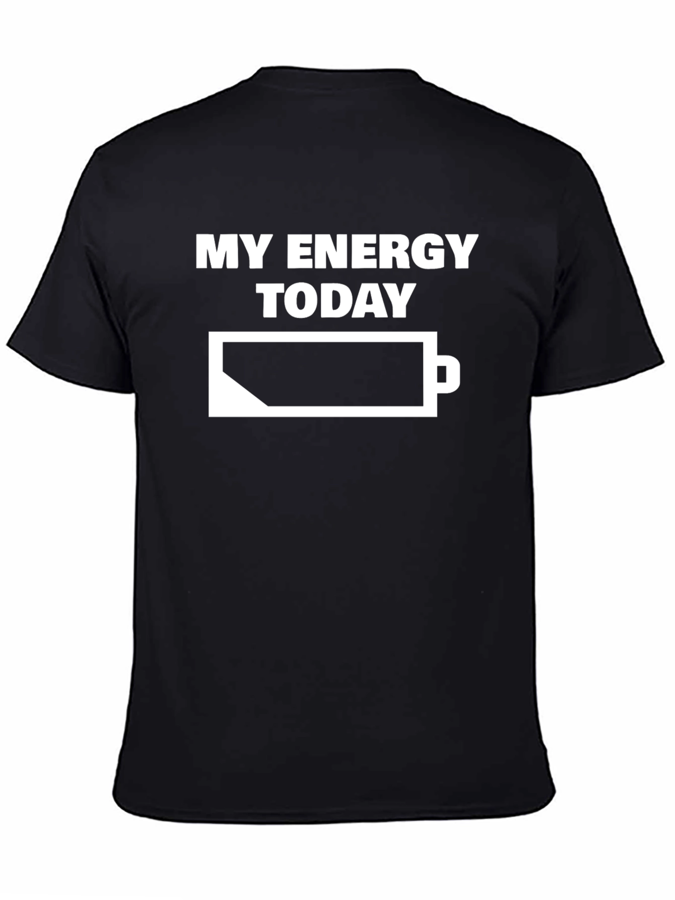 Low Energy Black T-Shirt