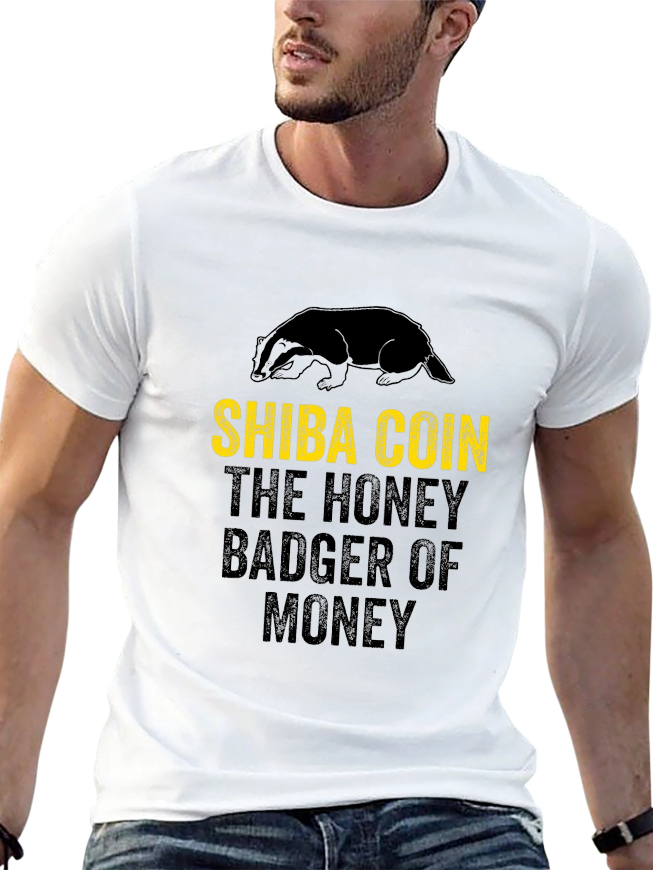 Shiba Coin Honey Badger T-Shirt
