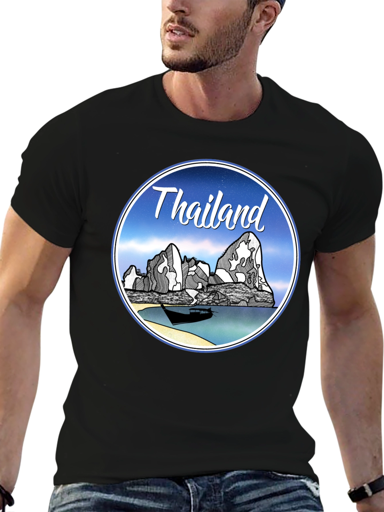 Thailand Graphic Tee - Adventure Awaits!