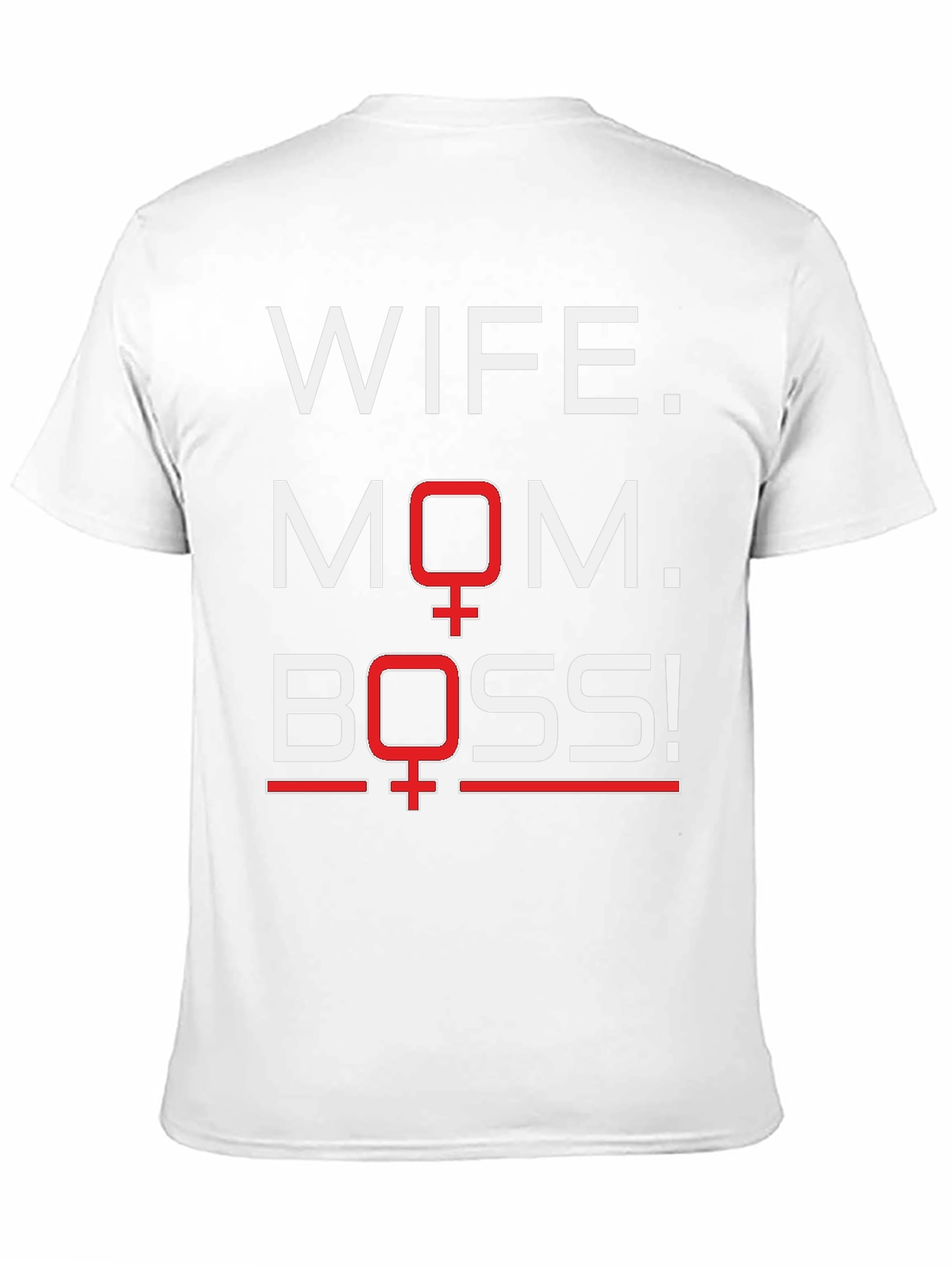 Wife Mom Boss Graphic T-Shirt - Womens Empowerment Tee