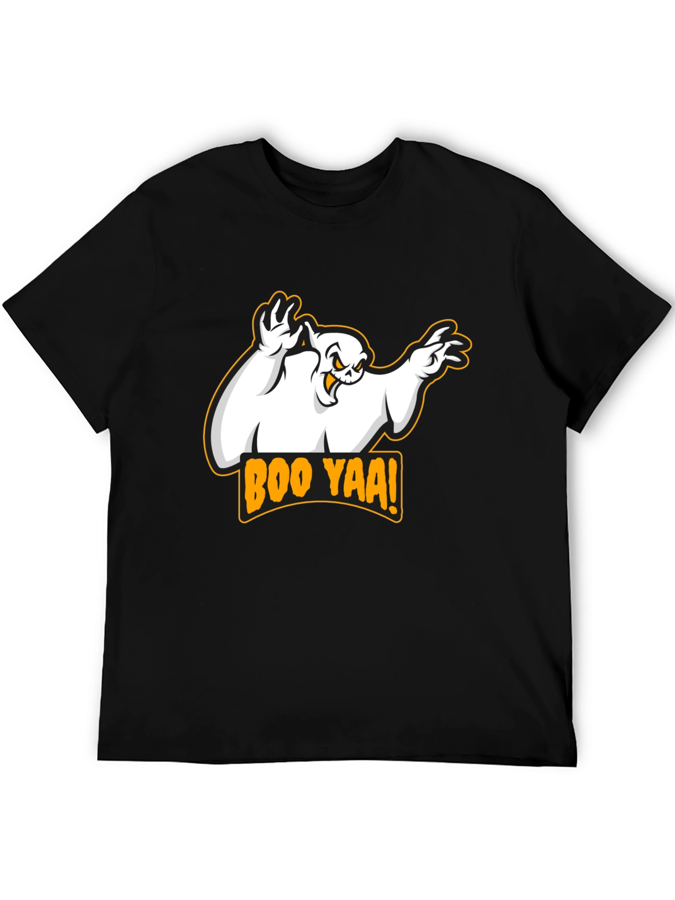 Boo Yaa Ghost T-Shirt - Halloween Spooky Fun!