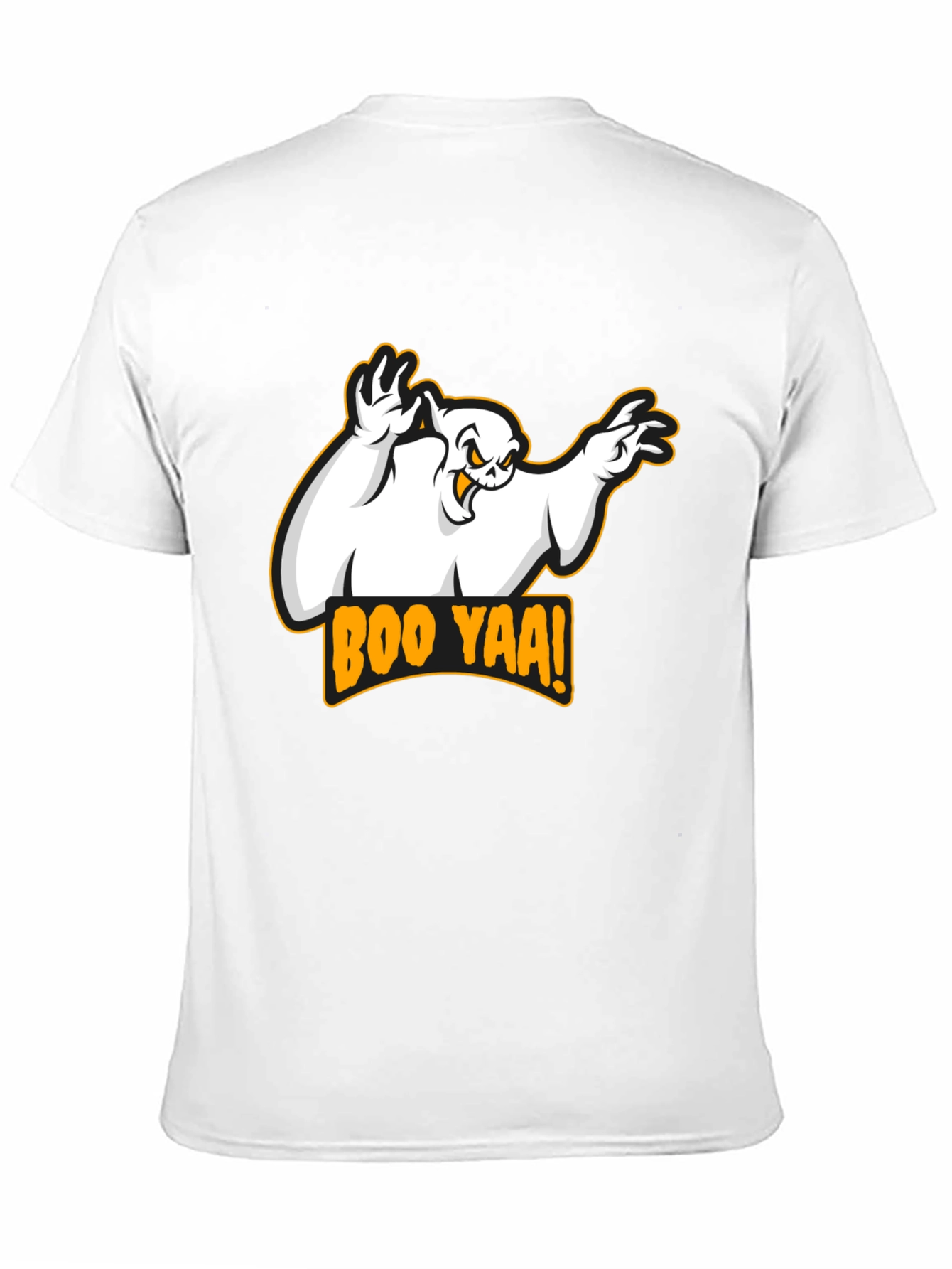 Boo Yaa Ghost T-Shirt - Halloween Spooky Fun!