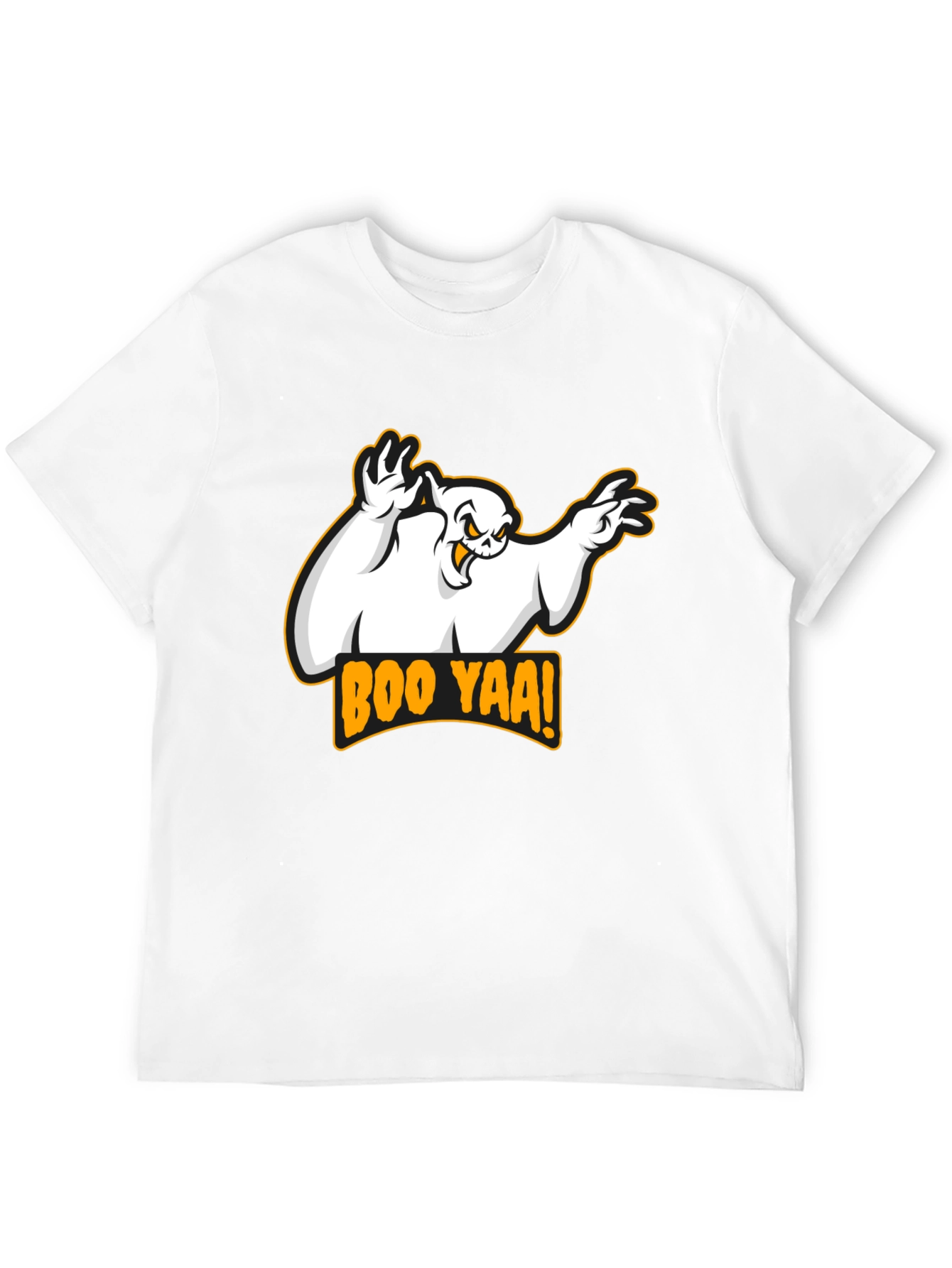 Boo Yaa Ghost T-Shirt - Halloween Spooky Fun!