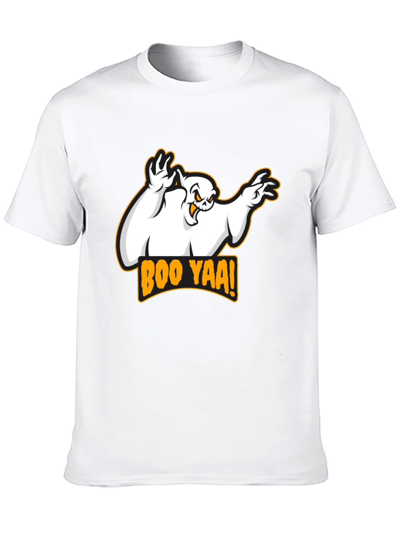 Boo Yaa Ghost T-Shirt - Halloween Spooky Fun!