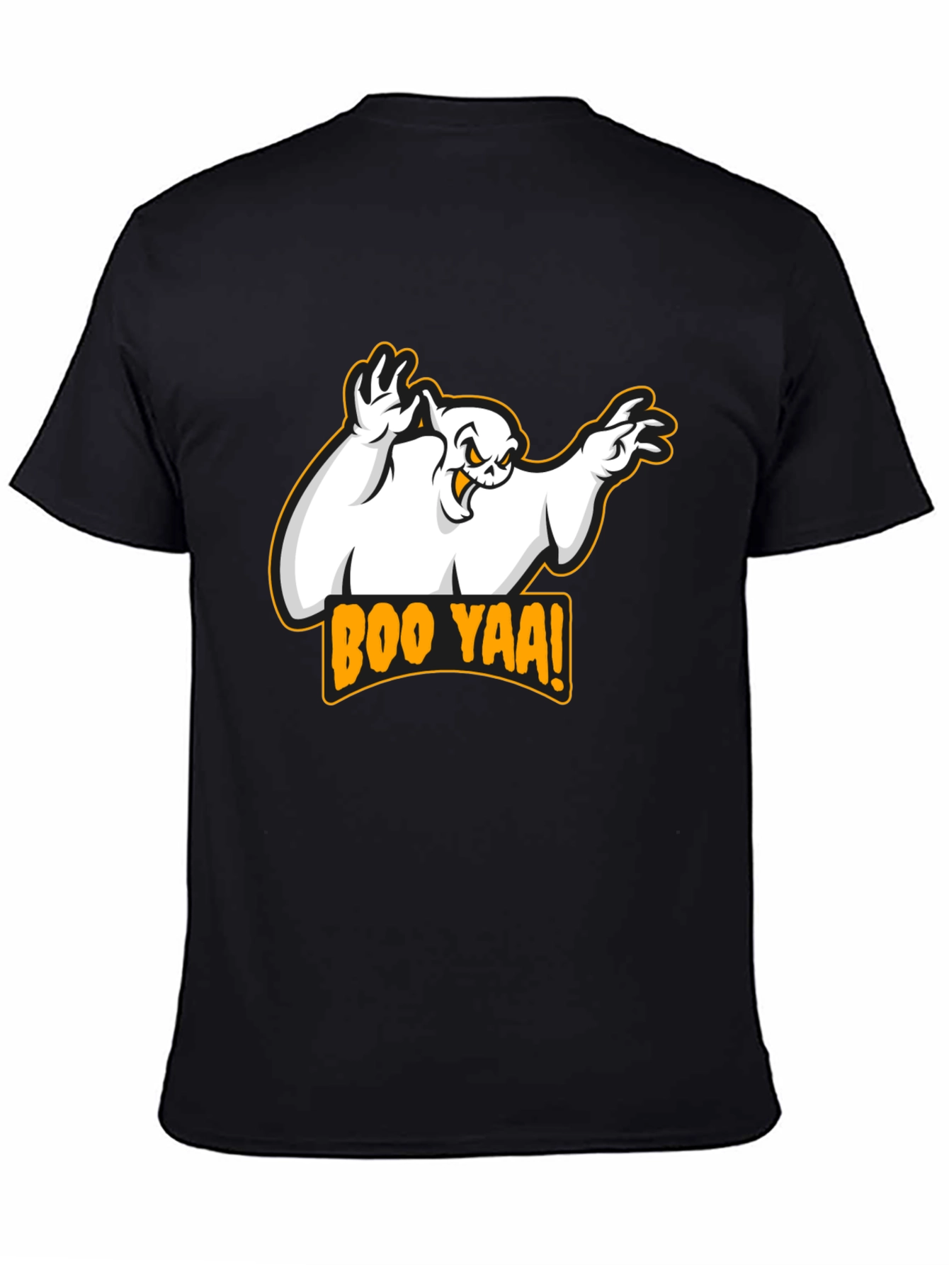 Boo Yaa Ghost T-Shirt - Halloween Spooky Fun!