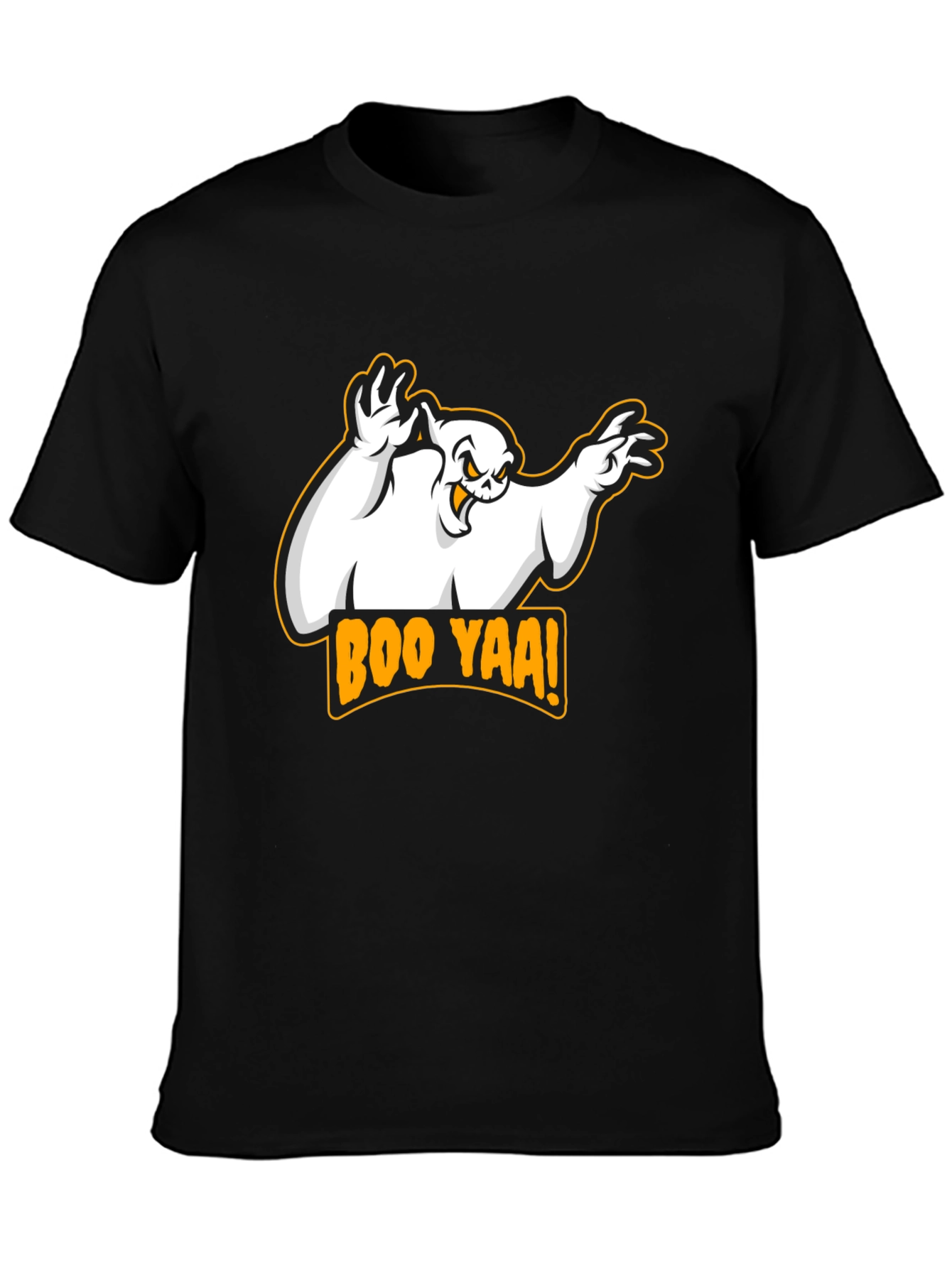 Boo Yaa Ghost T-Shirt - Halloween Spooky Fun!