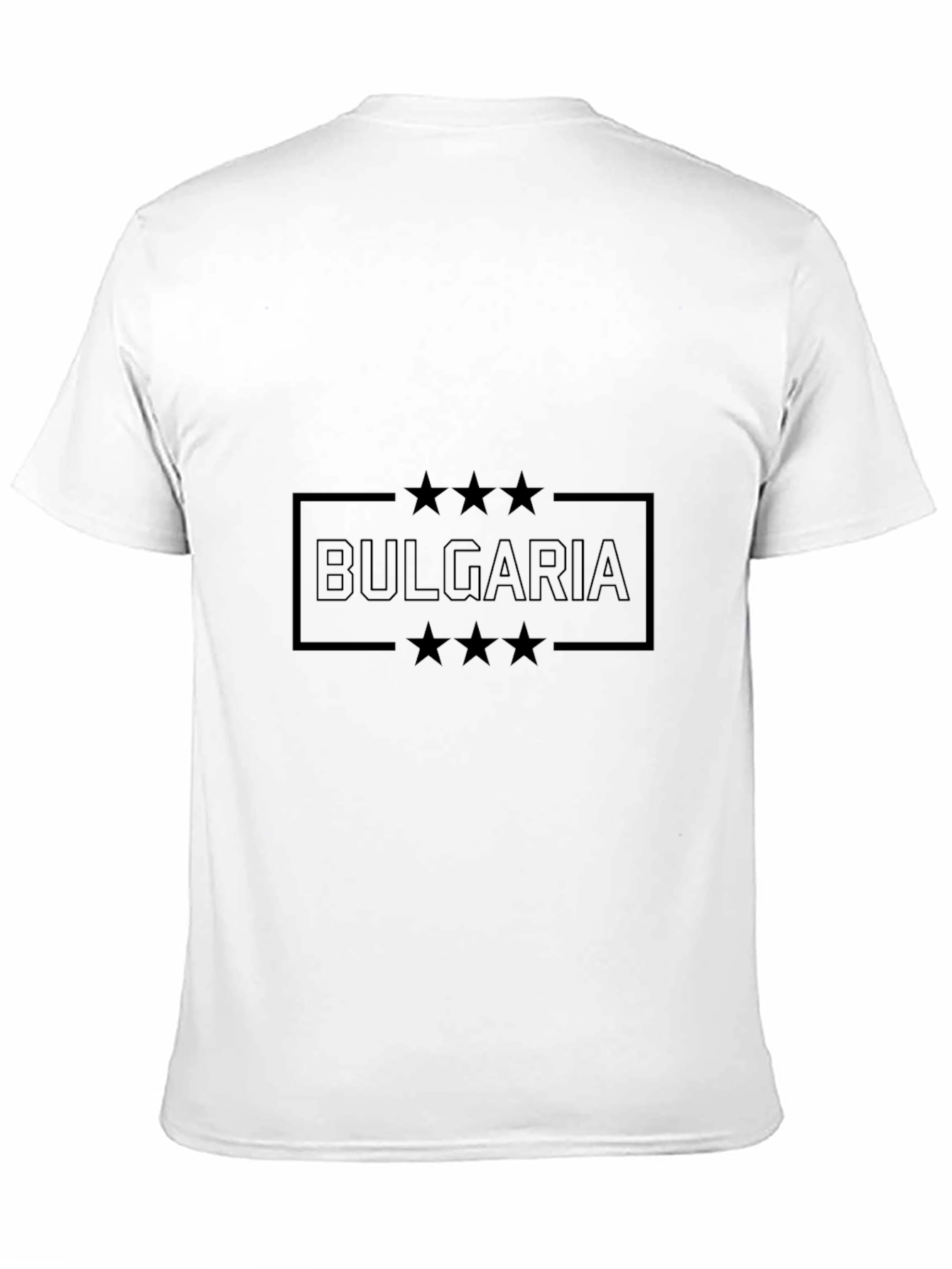Bulgaria Graphic T-Shirt - Black Tee