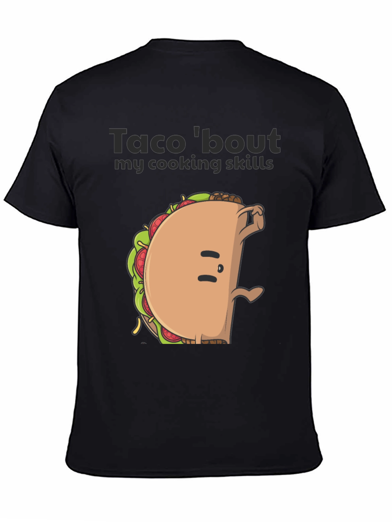 Funny Taco Cooking Skills Graphic Tee