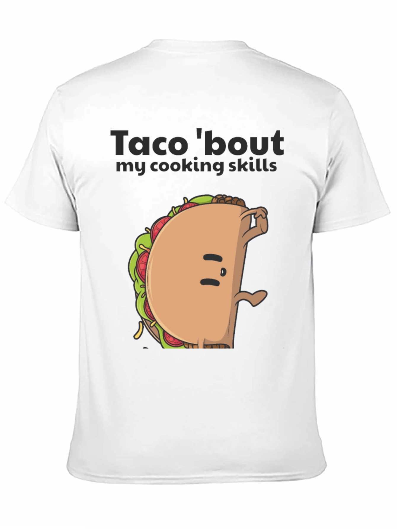 Funny Taco Cooking Skills Graphic Tee