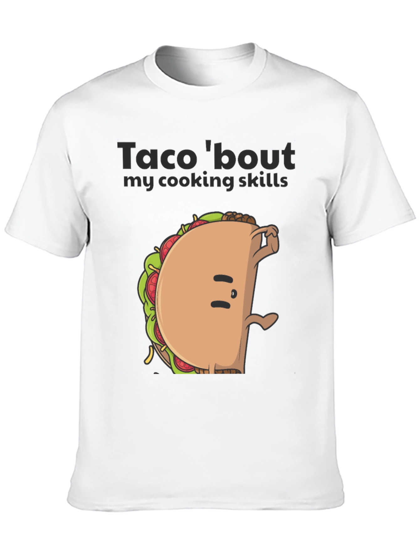 Funny Taco Cooking Skills Graphic Tee