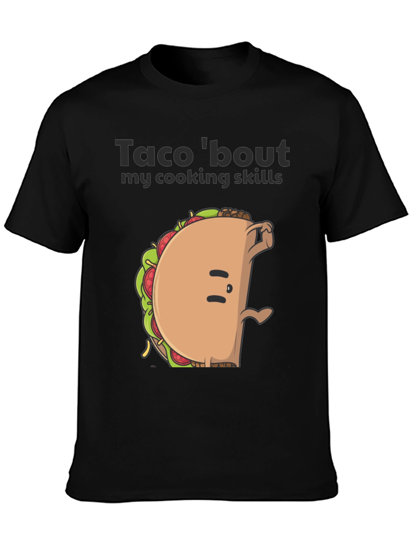 Funny Taco Cooking Skills Graphic Tee