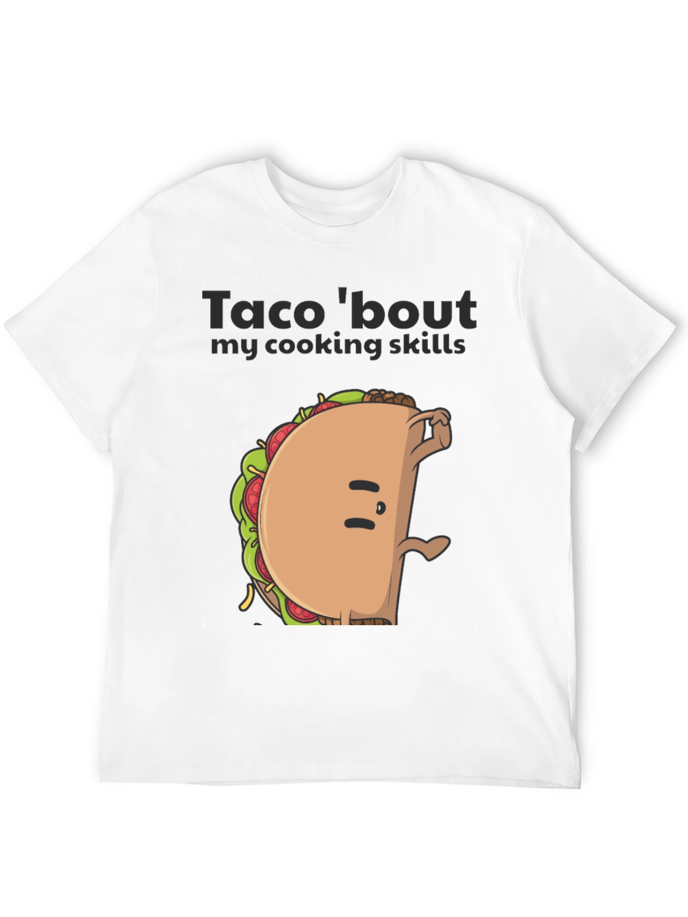Funny Taco Cooking Skills Graphic Tee
