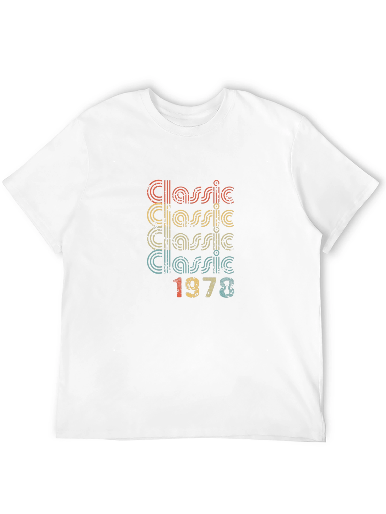 Classic 1978 Birthday T-Shirt Retro Style