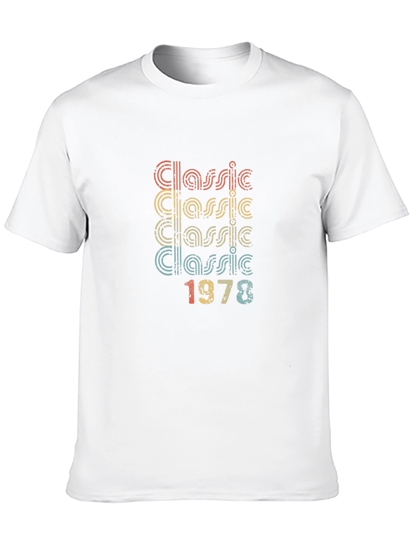 Classic 1978 Birthday T-Shirt Retro Style
