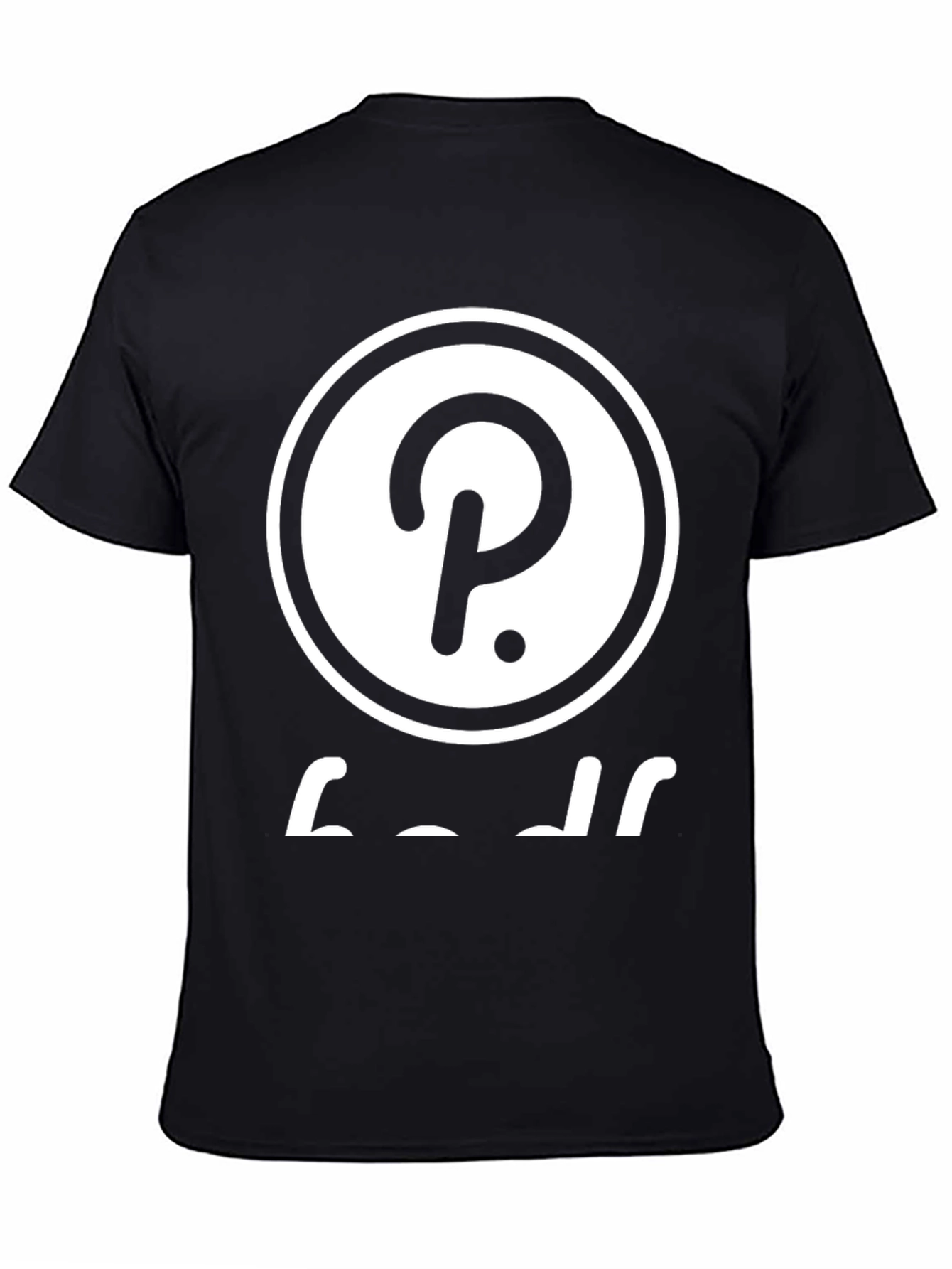Polkadot Inspired Black T-Shirt