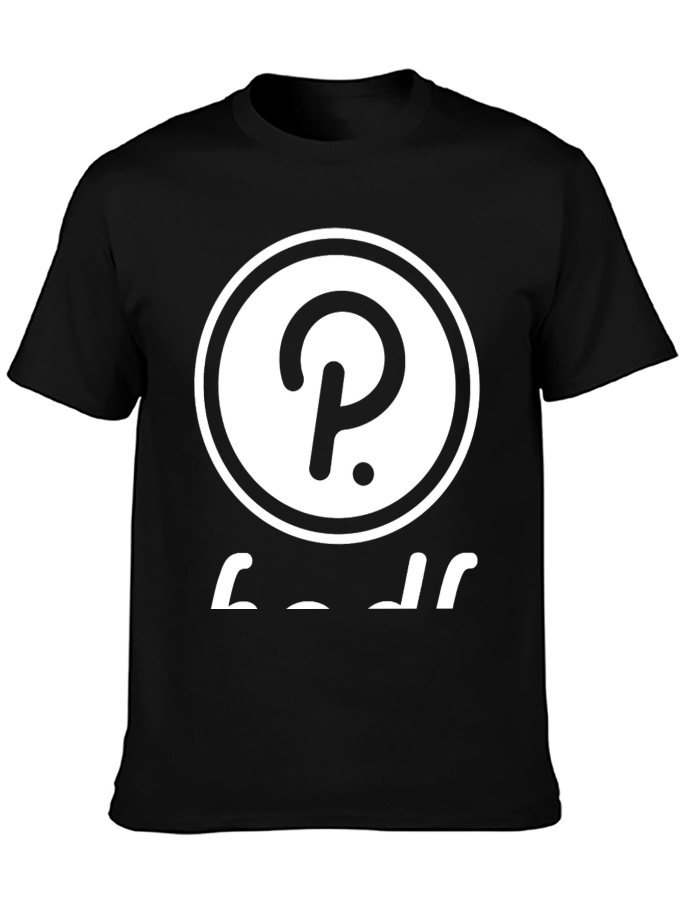 Polkadot Inspired Black T-Shirt