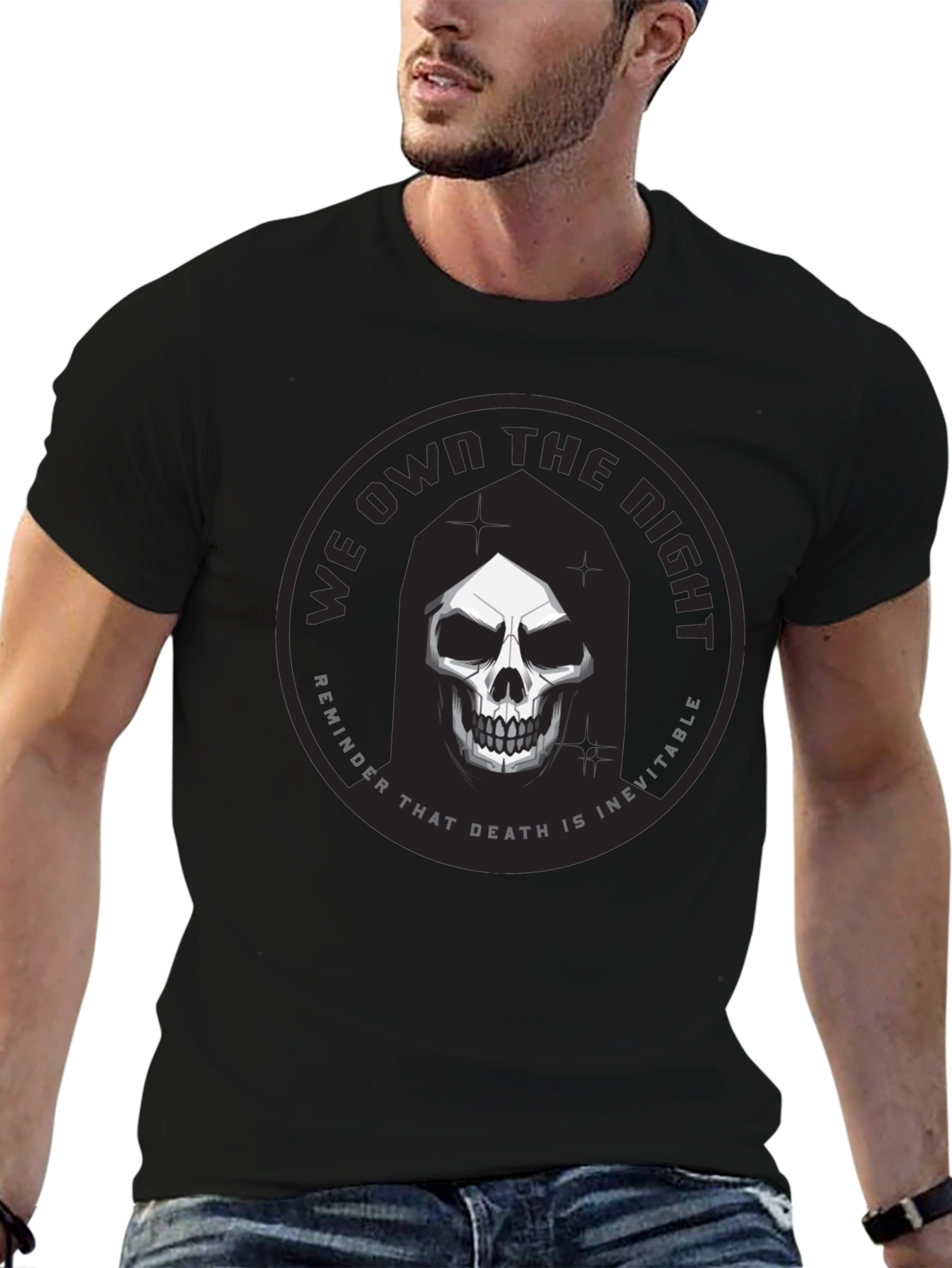 We Own The Night Grim Reaper Graphic T-Shirt