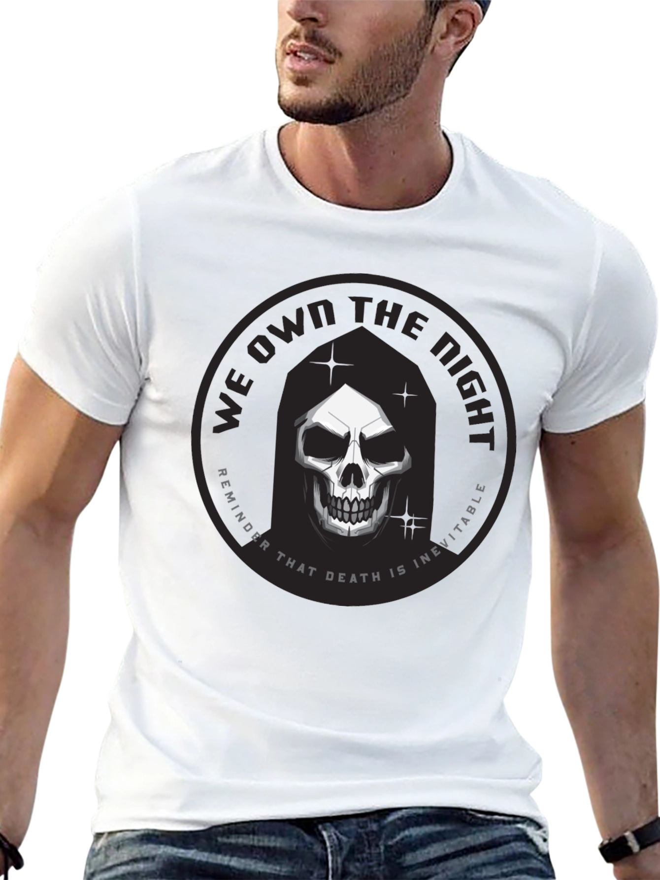 We Own The Night Grim Reaper Graphic T-Shirt