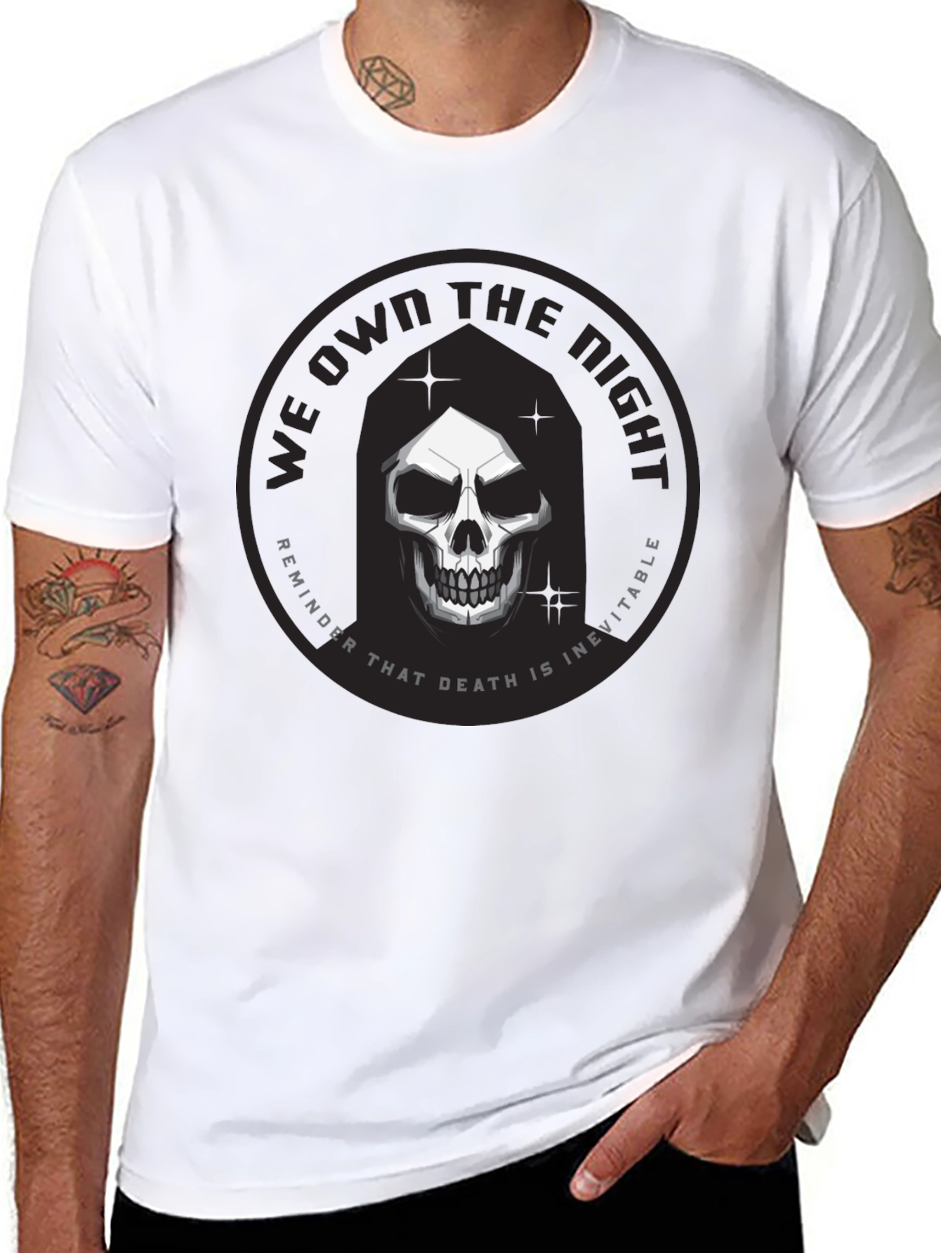 We Own The Night Grim Reaper Graphic T-Shirt