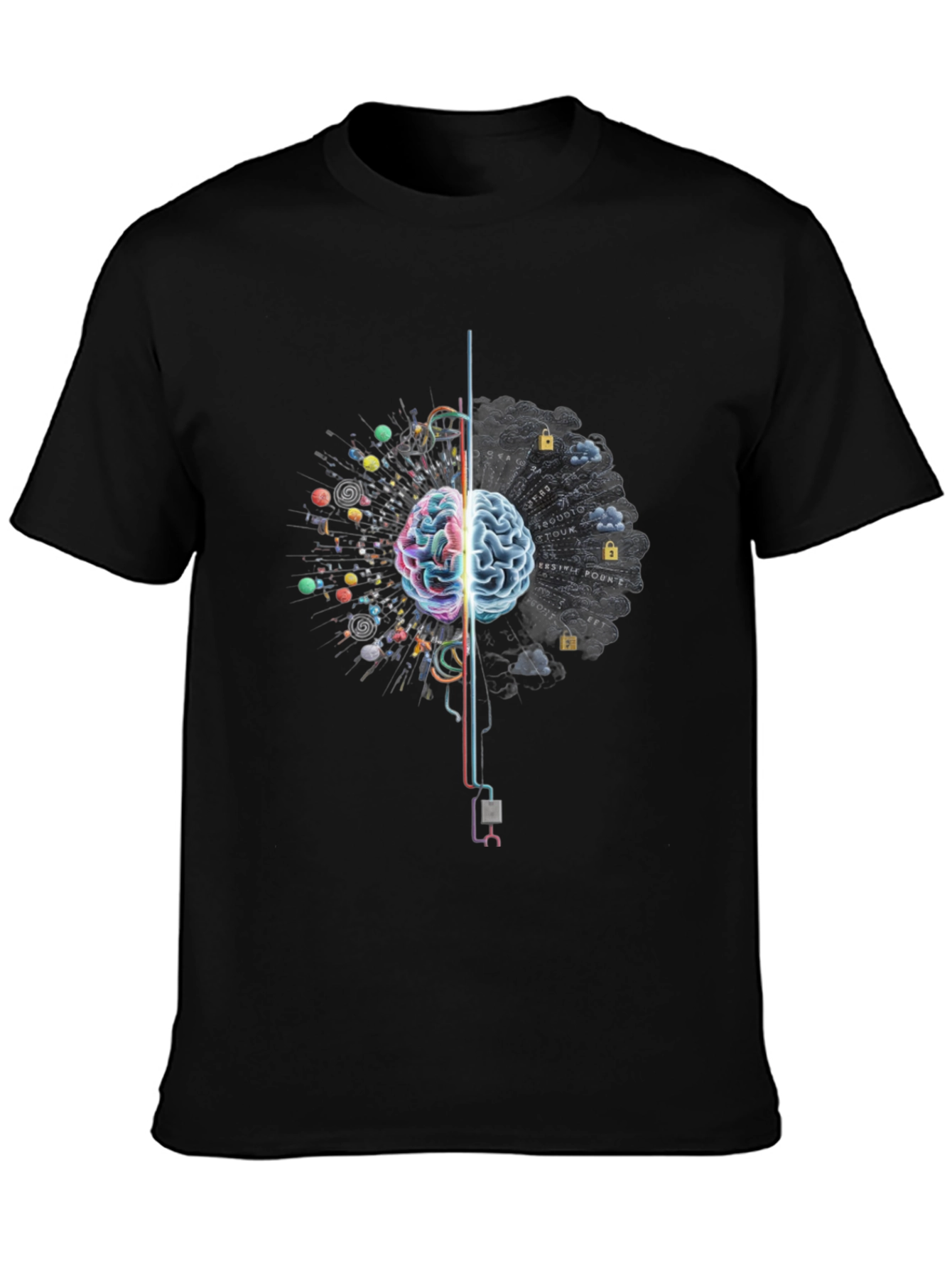 Creative Brain T-Shirt - Artistic Mindset Apparel