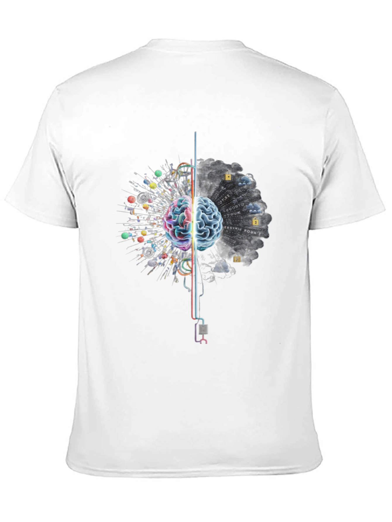 Creative Brain T-Shirt - Artistic Mindset Apparel