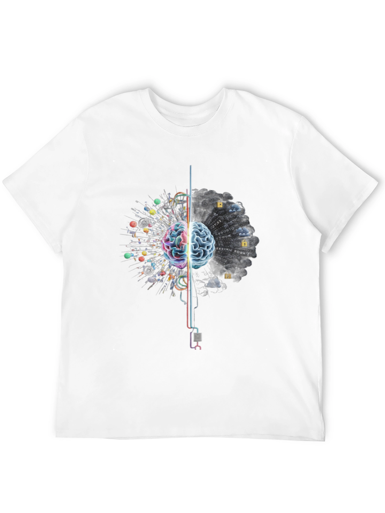 Creative Brain T-Shirt - Artistic Mindset Apparel