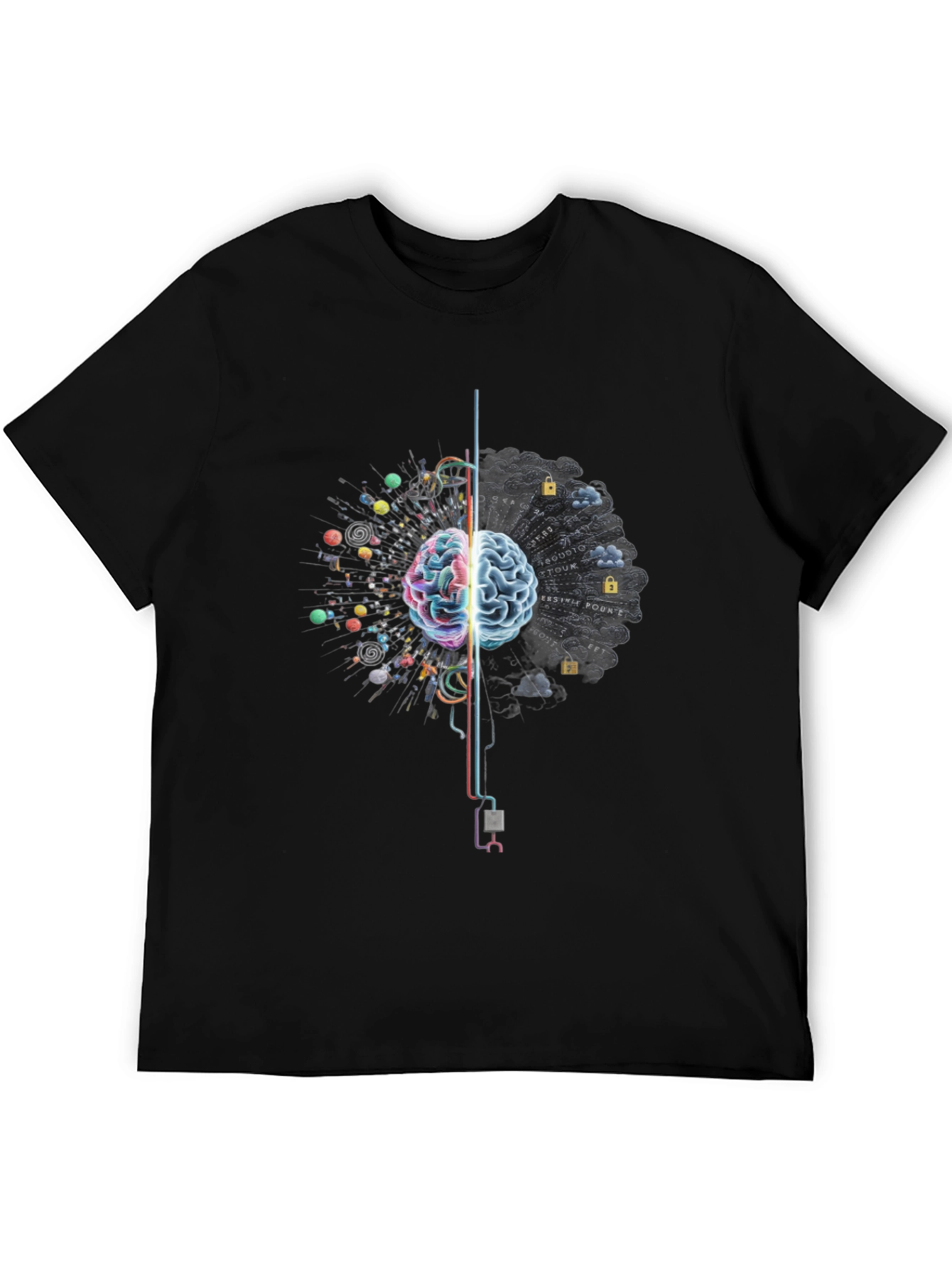 Creative Brain T-Shirt - Artistic Mindset Apparel