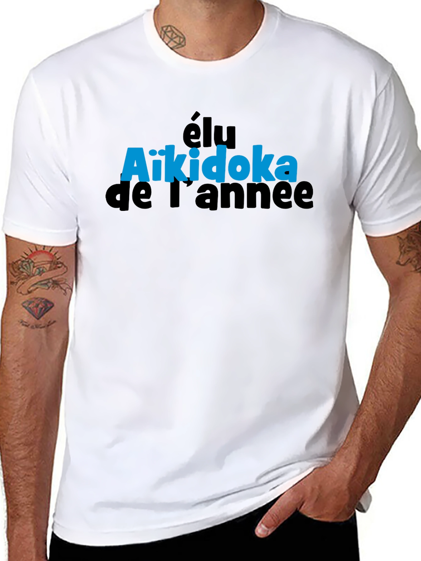 Élu Aïkidoka T-Shirt: Aikido of the Year