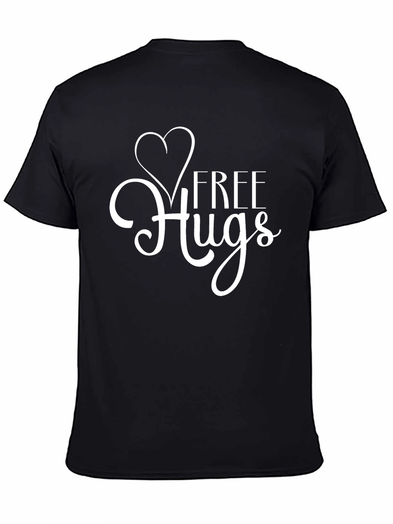 Free Hugs Graphic Tee - Soft Cotton Blend