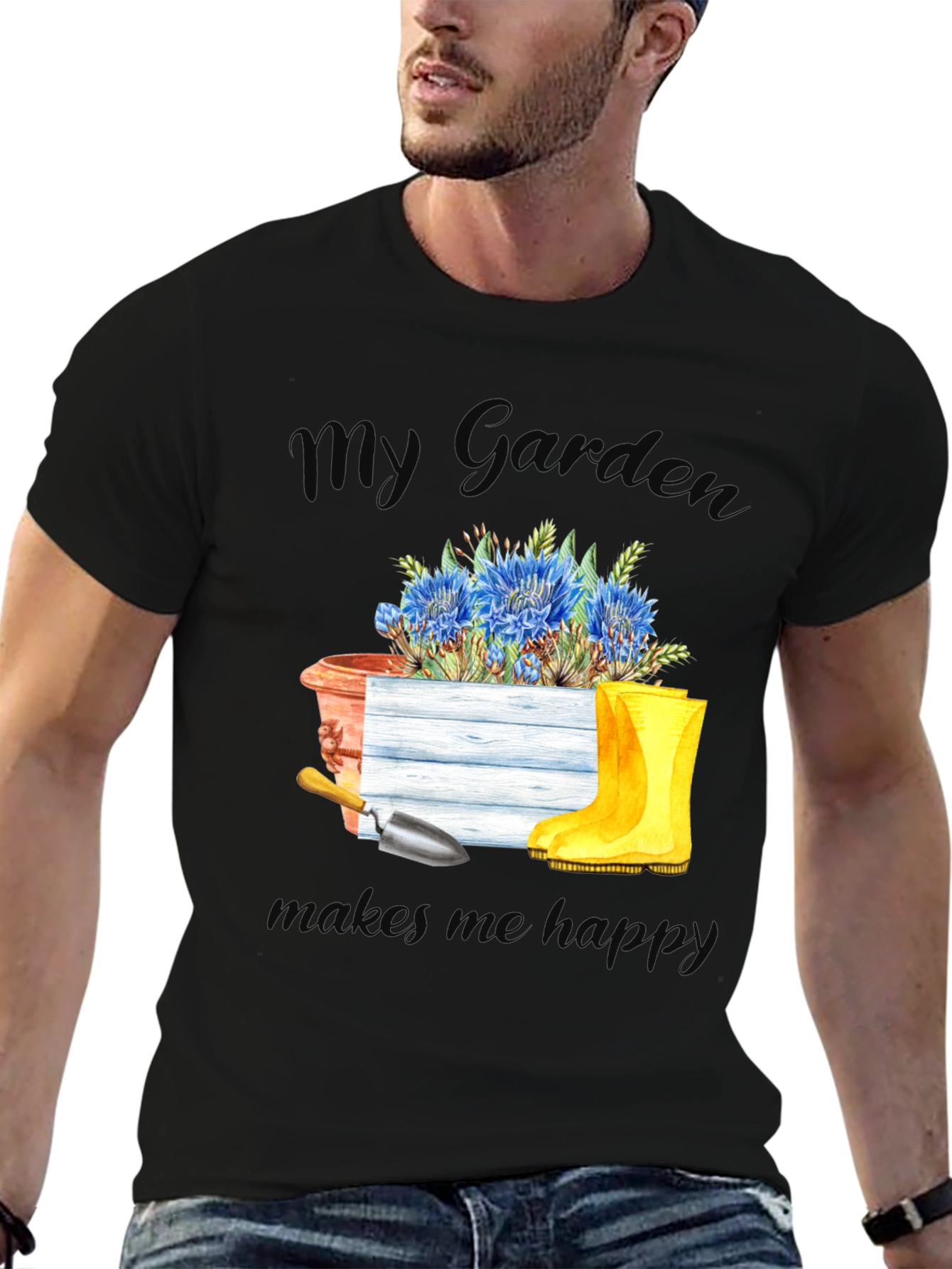 Gardening Lover T-Shirt: My Garden Makes Me Happy