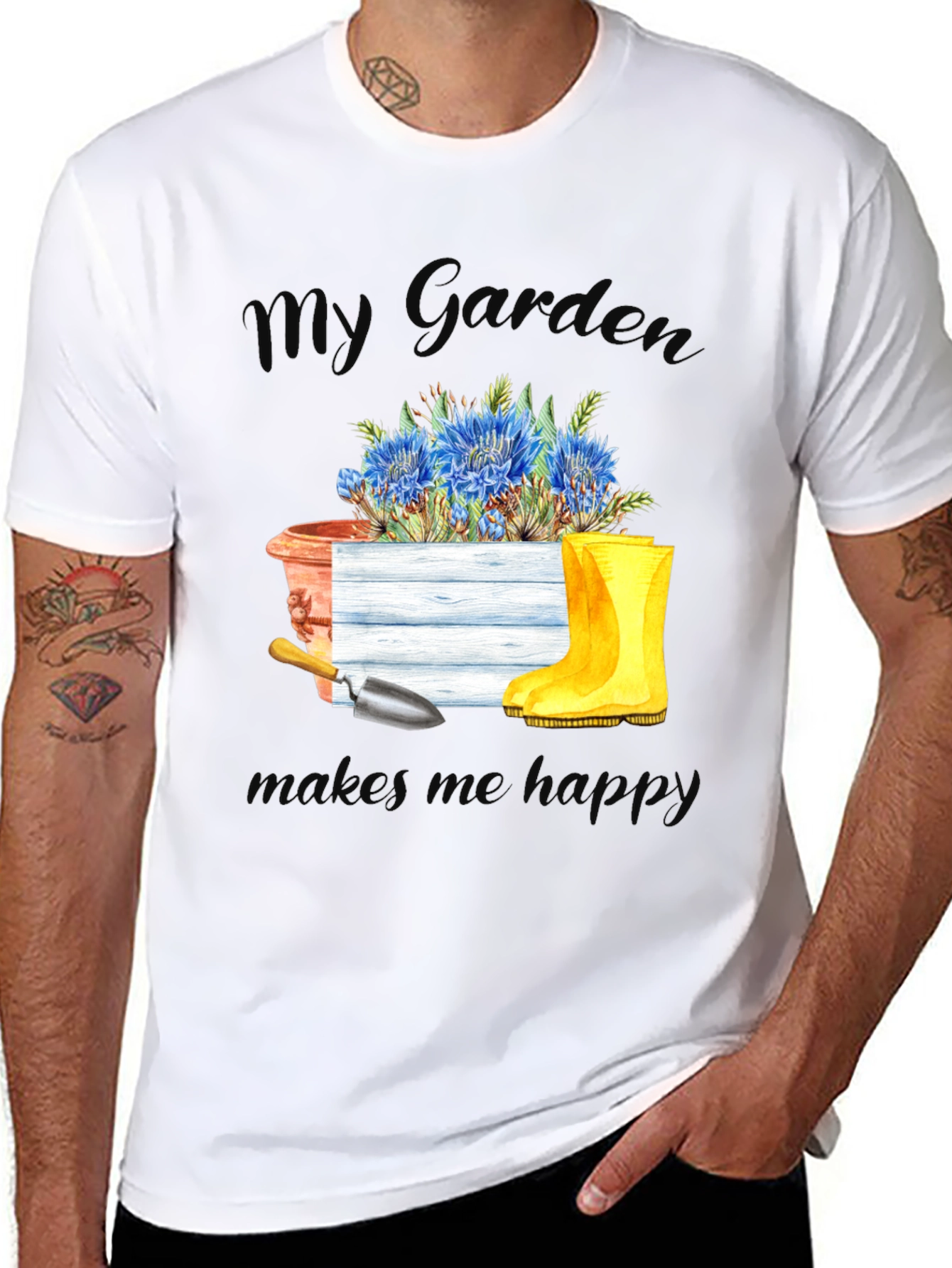Gardening Lover T-Shirt: My Garden Makes Me Happy