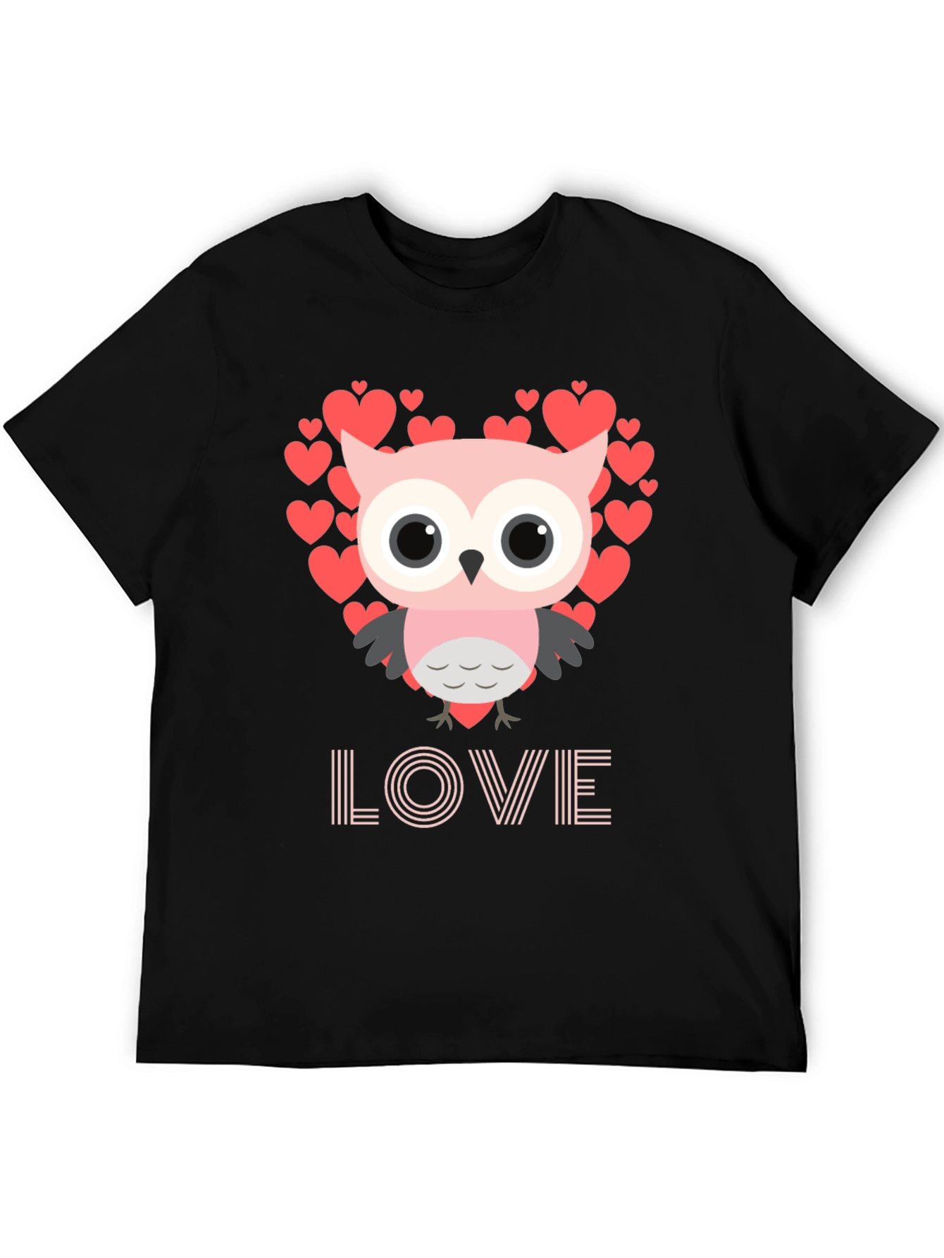 Owl Love Valentines Day T-Shirt