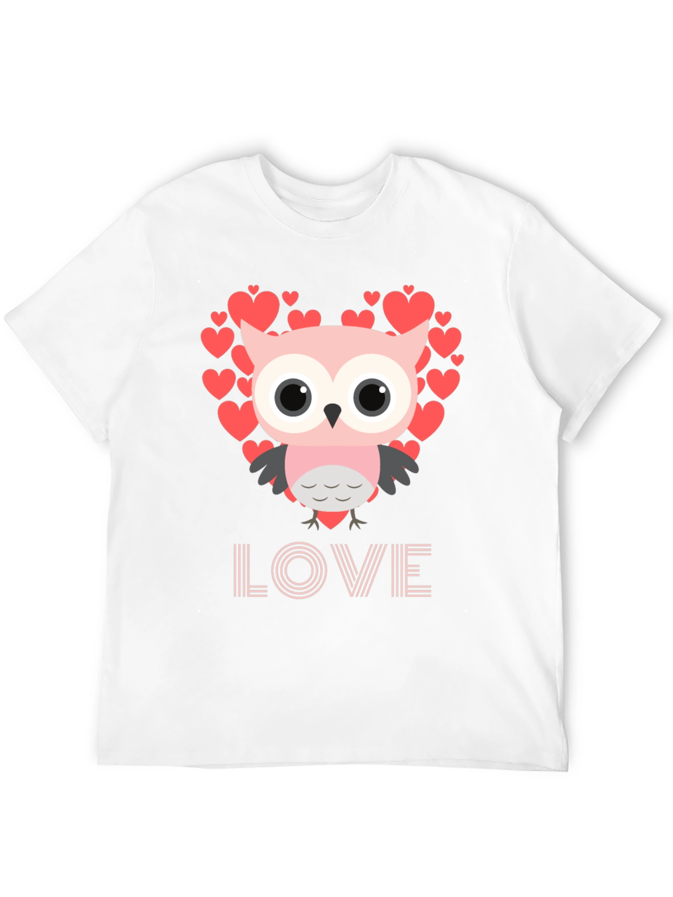 Owl Love Valentines Day T-Shirt