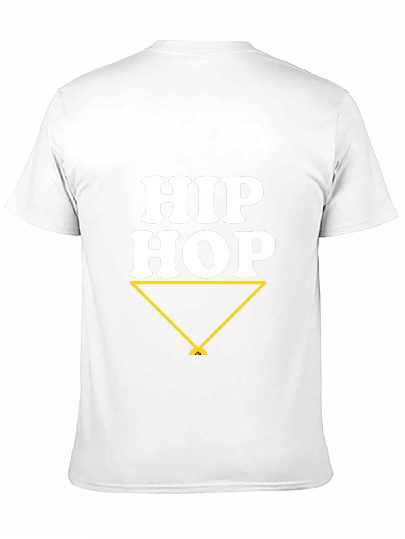 Hip Hop Graphic Print Crew Neck T-Shirt