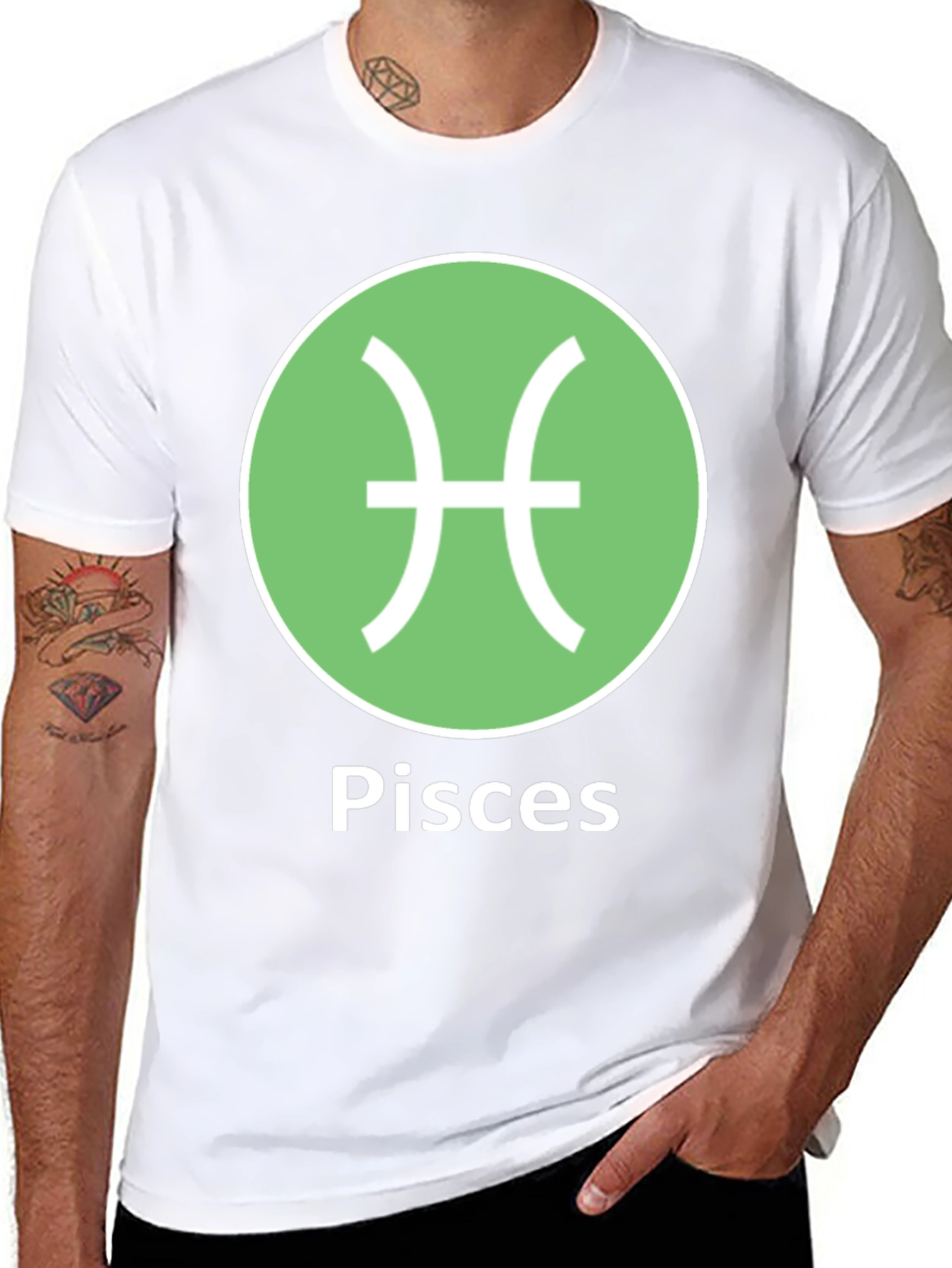 Pisces Zodiac Sign T-Shirt - Astrology Gift