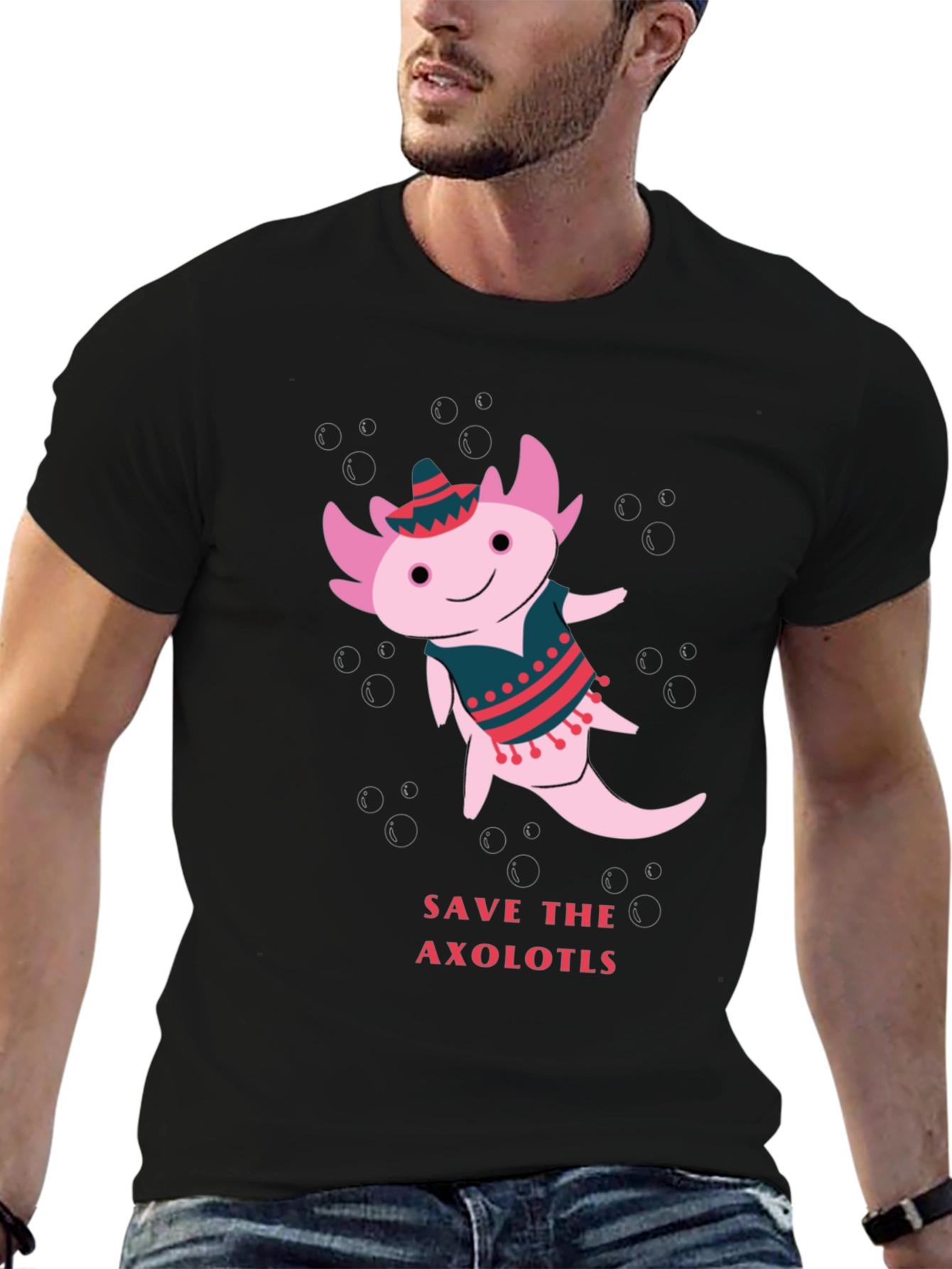 Save the Axolotls T-Shirt