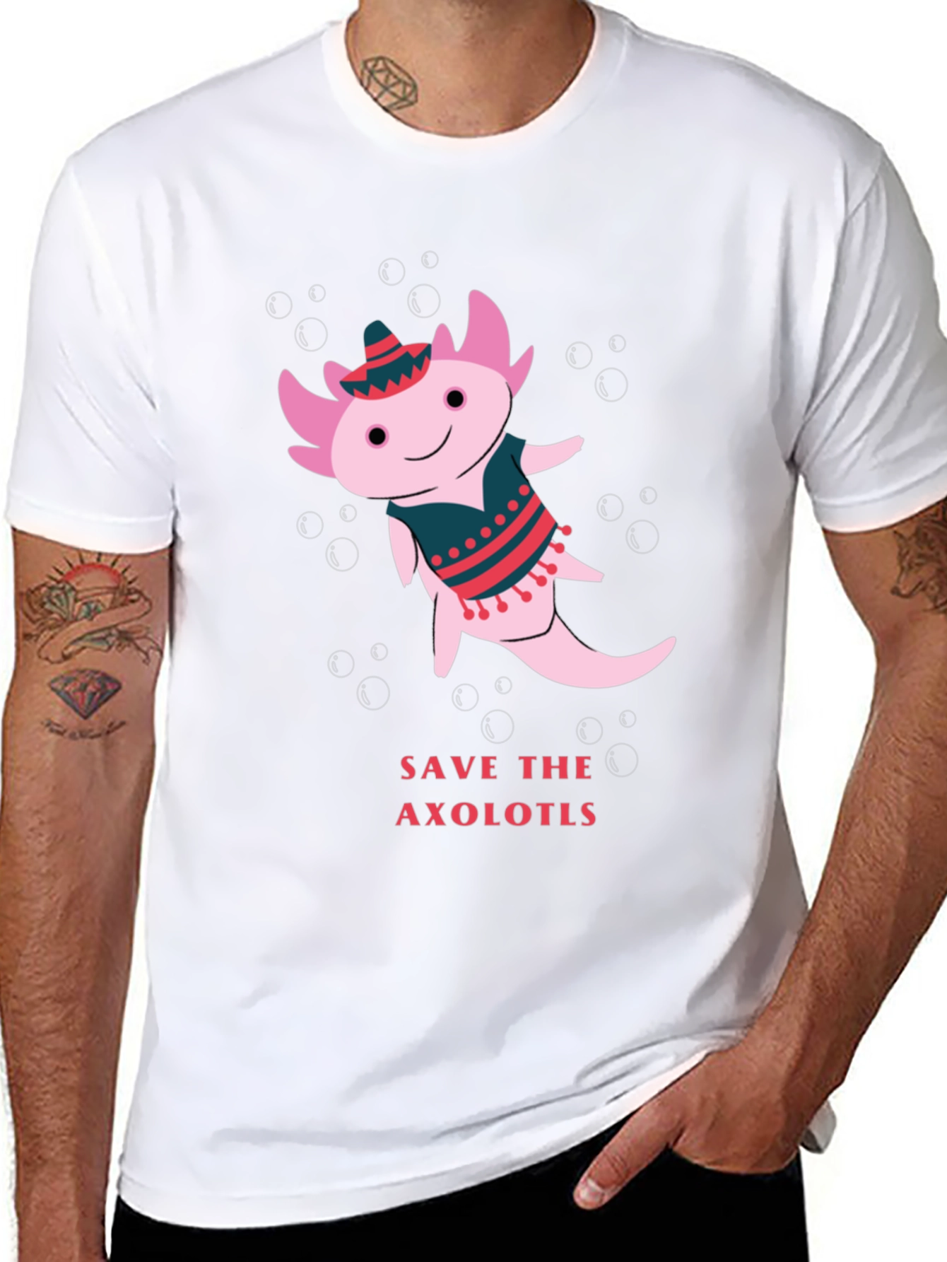 Save the Axolotls T-Shirt
