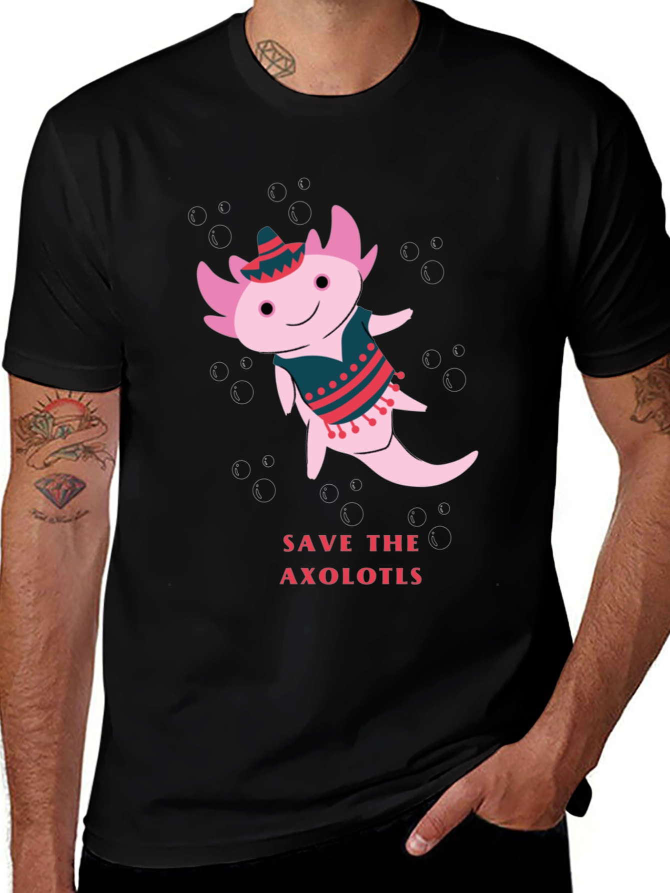Save the Axolotls T-Shirt