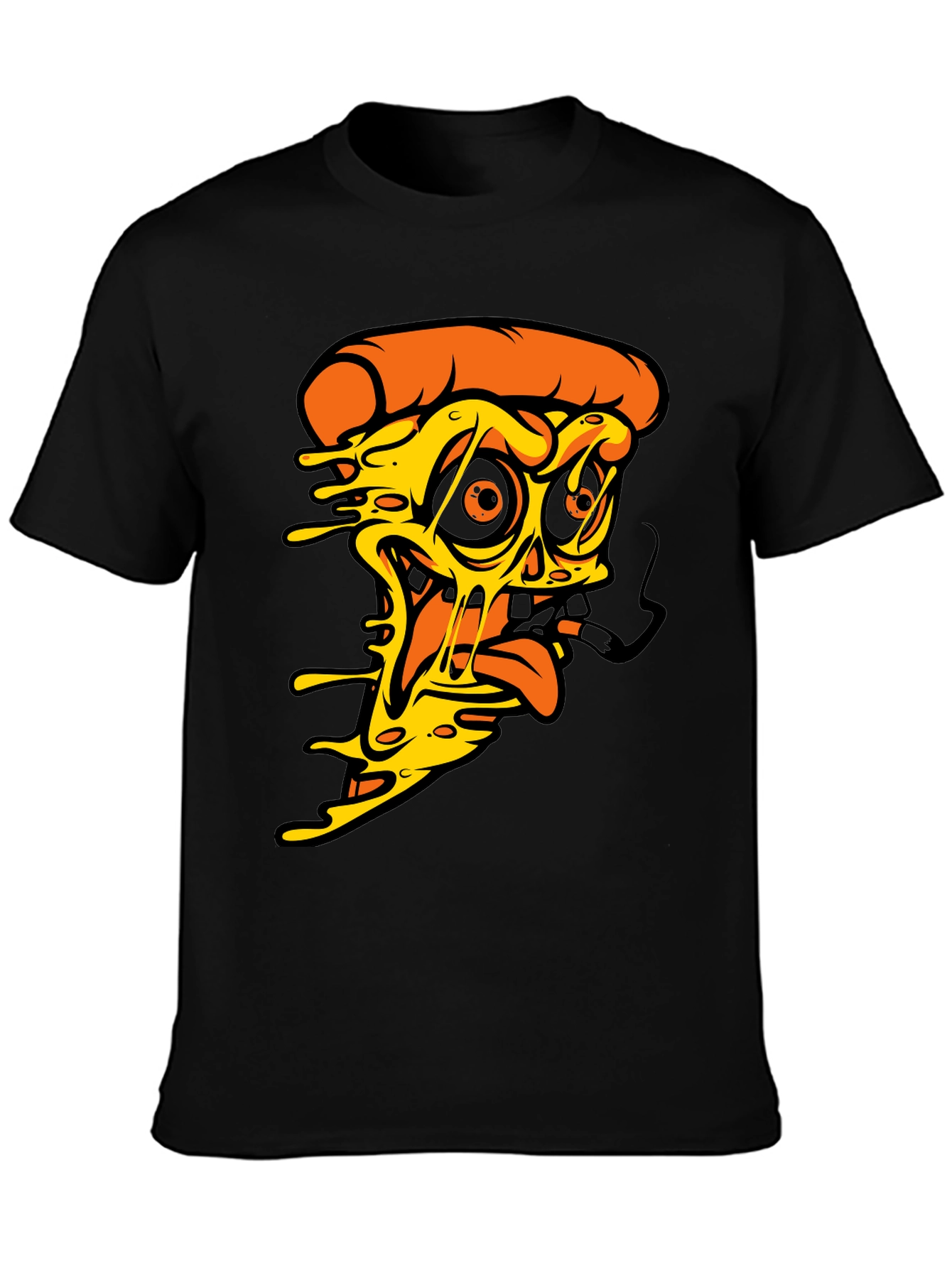 Pizza Slice Graphic Tee - Unique Foodie T-Shirt