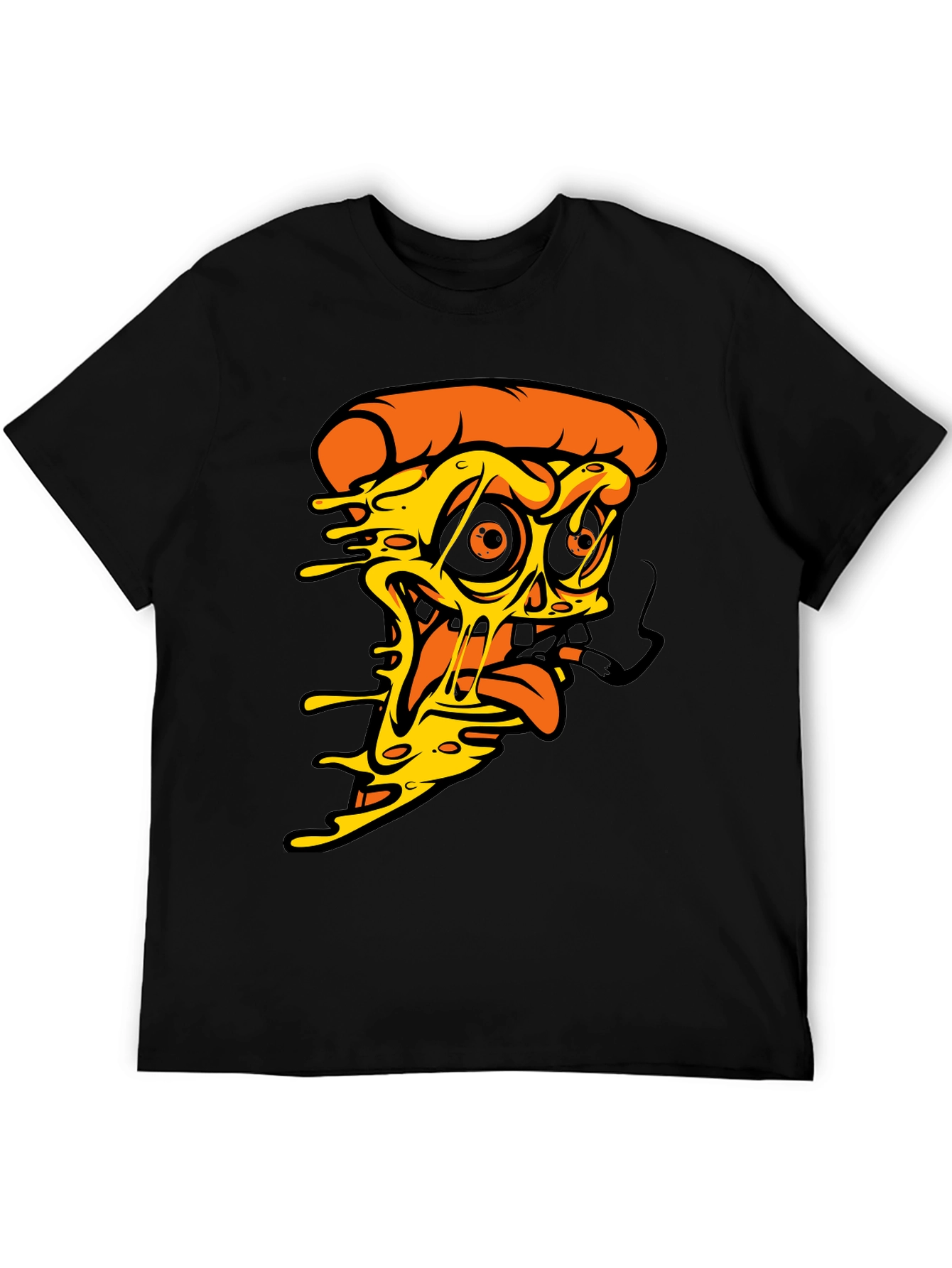 Pizza Slice Graphic Tee - Unique Foodie T-Shirt