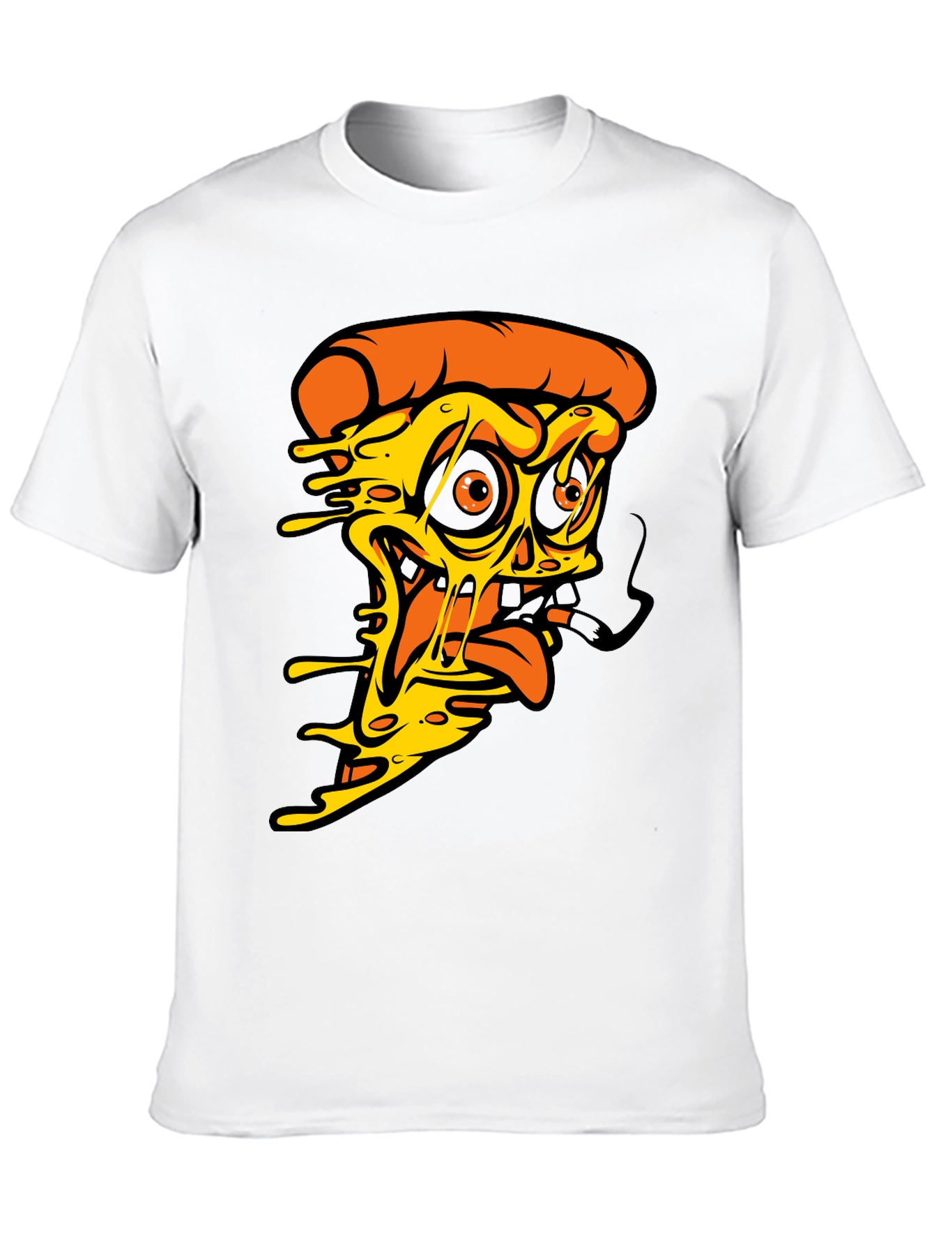 Pizza Slice Graphic Tee - Unique Foodie T-Shirt