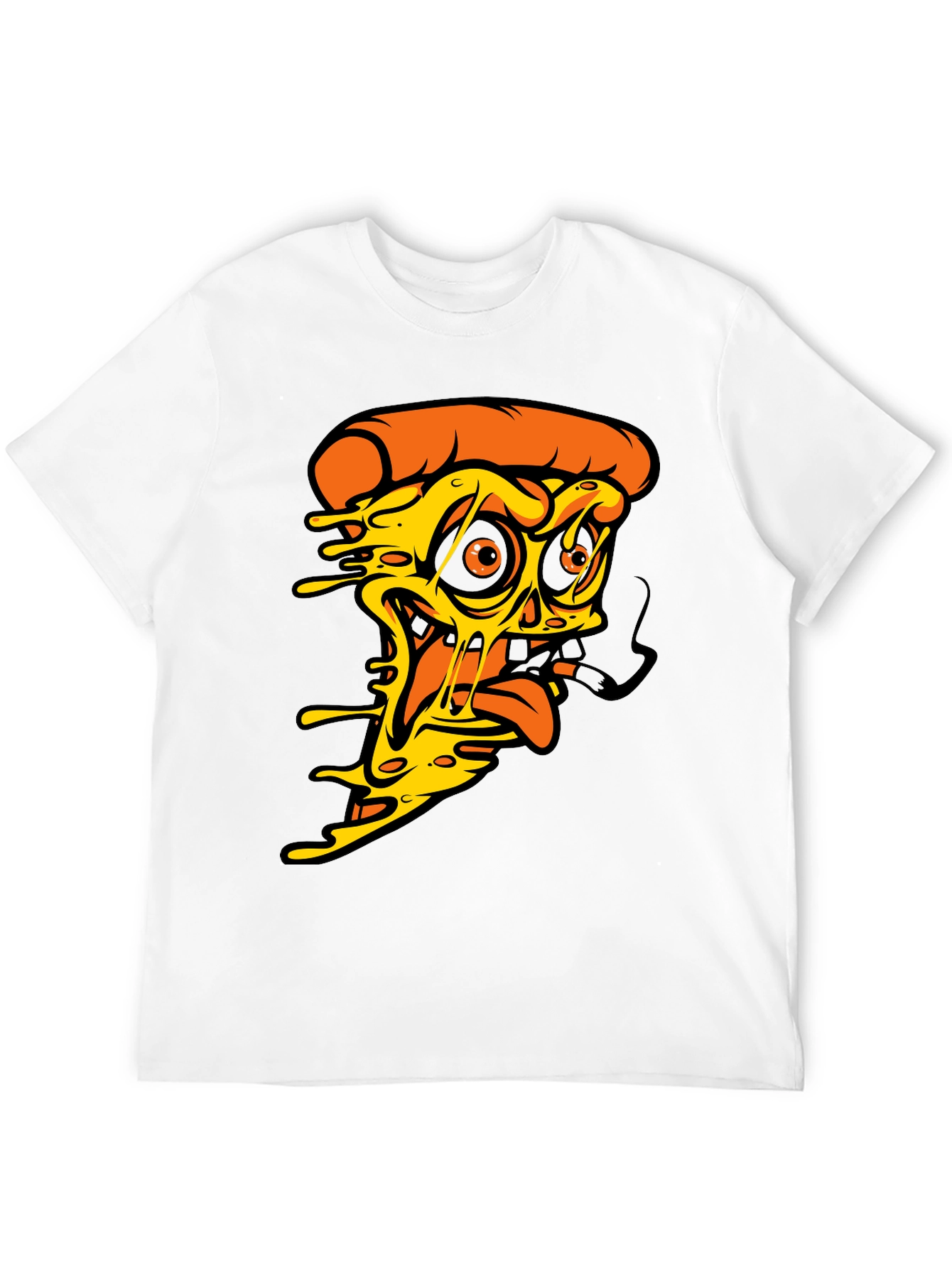 Pizza Slice Graphic Tee - Unique Foodie T-Shirt