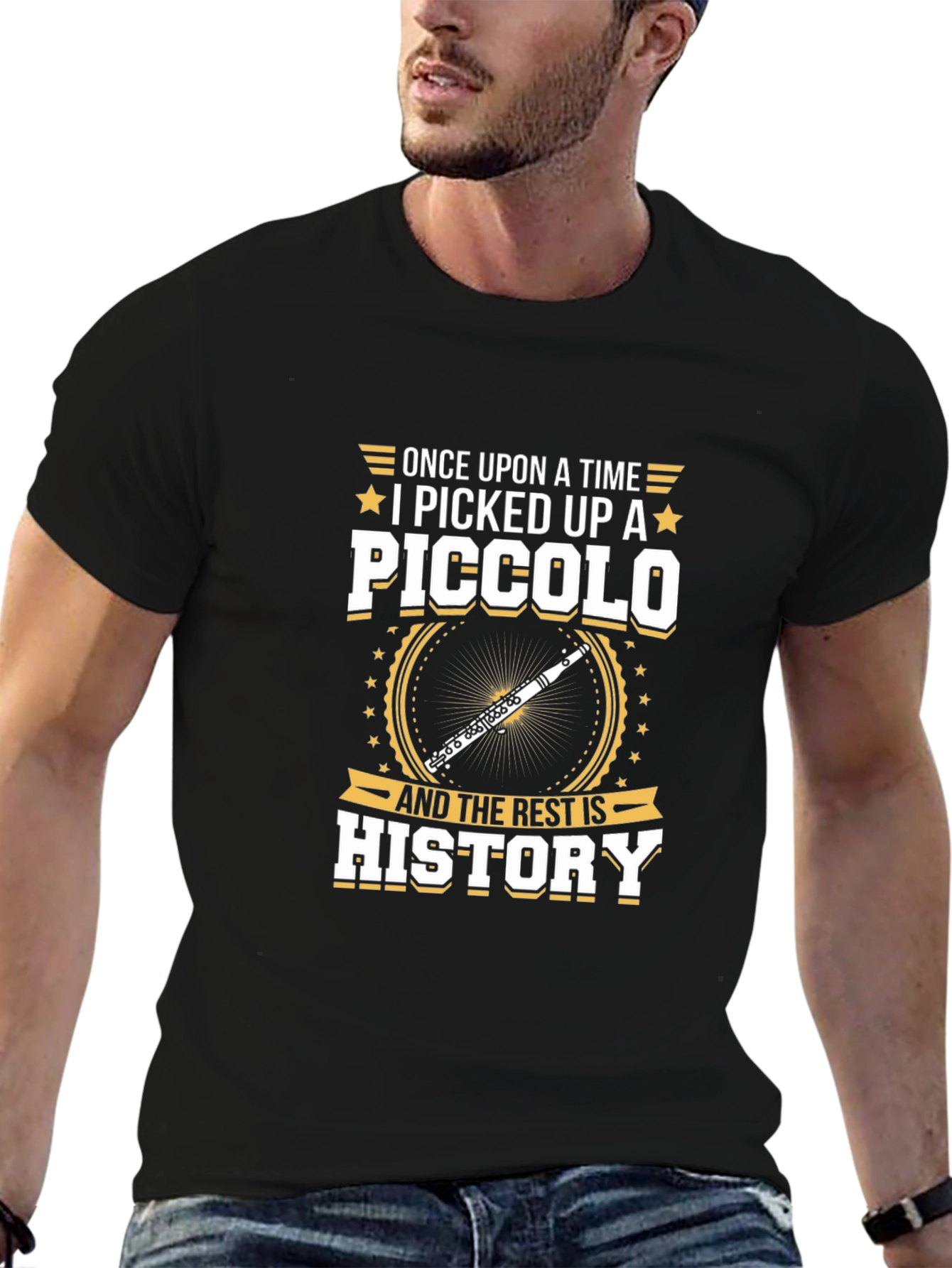 Piccolo History Black T-Shirt